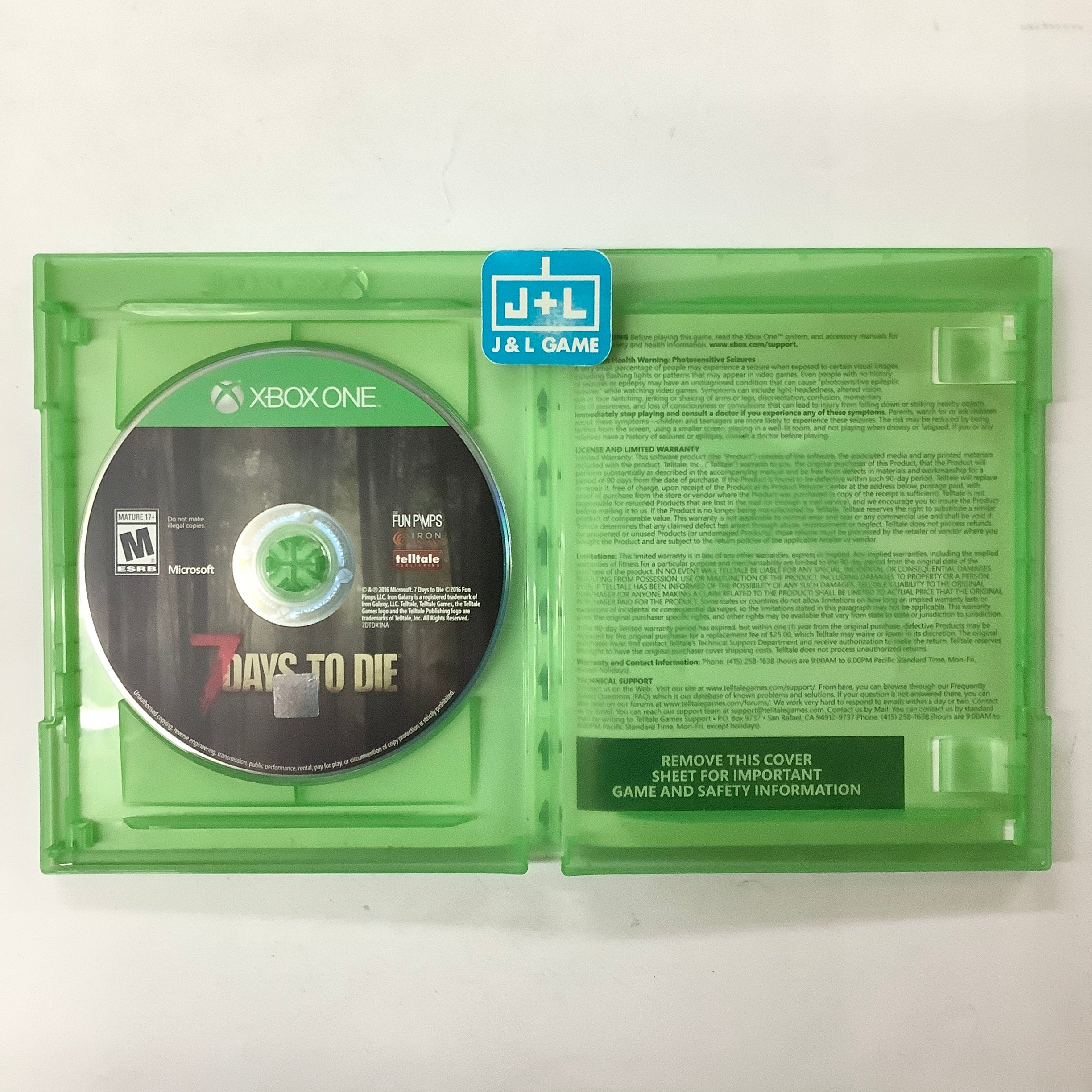 7 Days to Die - (XB1) Xbox One [Pre-Owned] Video Games Telltale Games   
