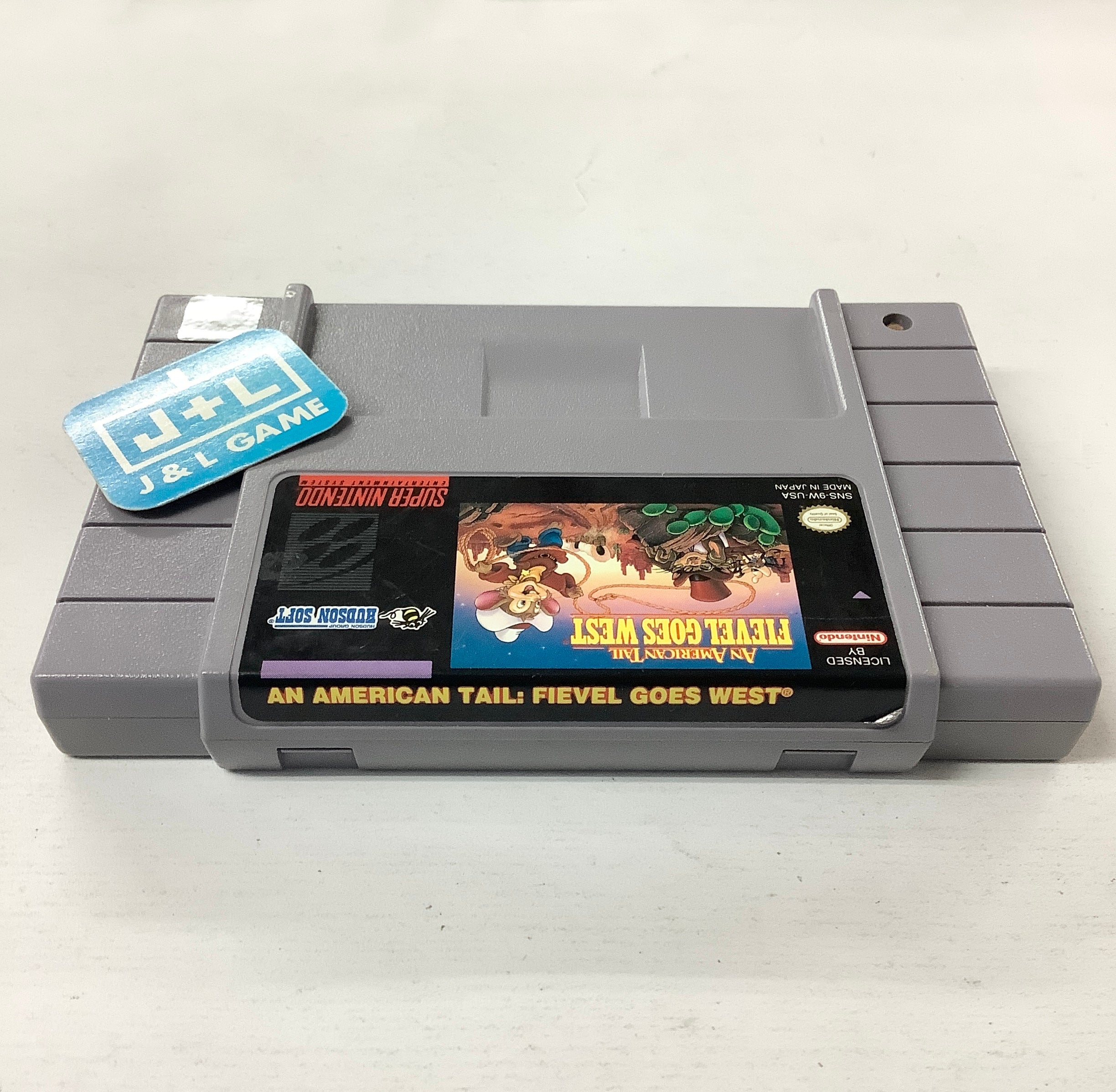An American Tail: Fievel Goes West - (SNES) Super Nintendo [Pre-Owned] Video Games SunSoft   