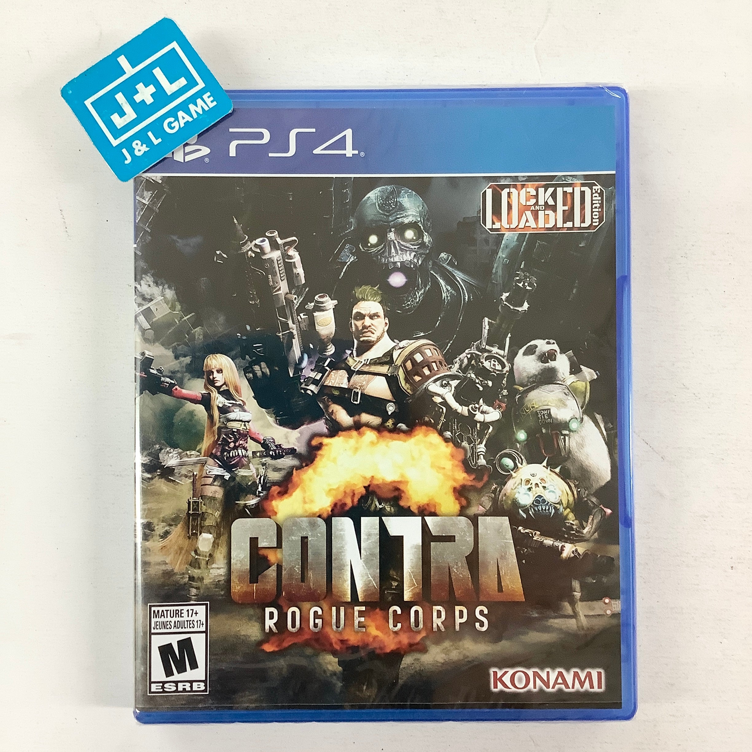 CONTRA Rogue Corps - (PS4) PlayStation 4 Video Games Konami