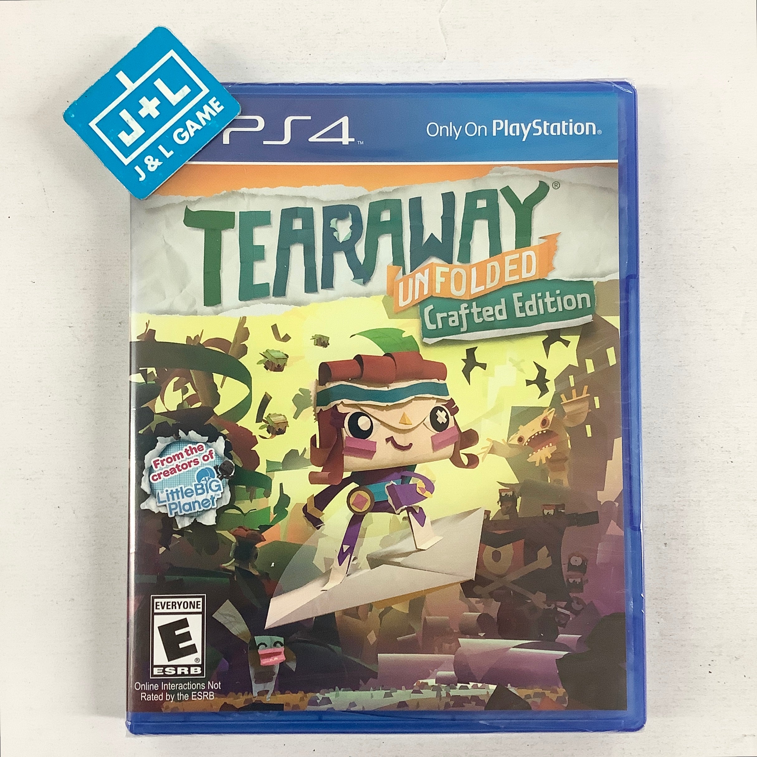 Tearaway Unfolded (Crafted Edition) - (PS4) PlayStation 4 Video Games SCEA