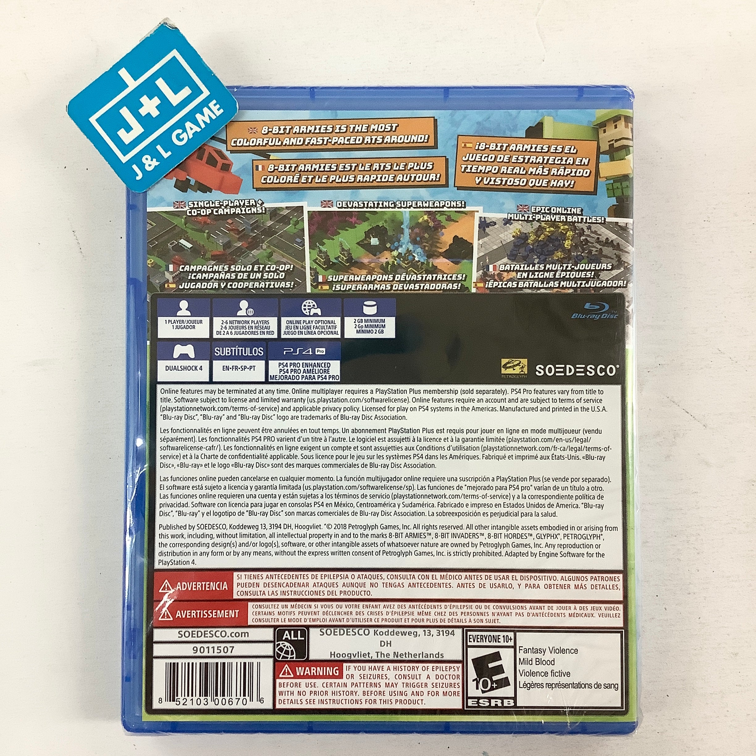 8-Bit Armies - (PS4) PlayStation 4 Video Games Soedesco