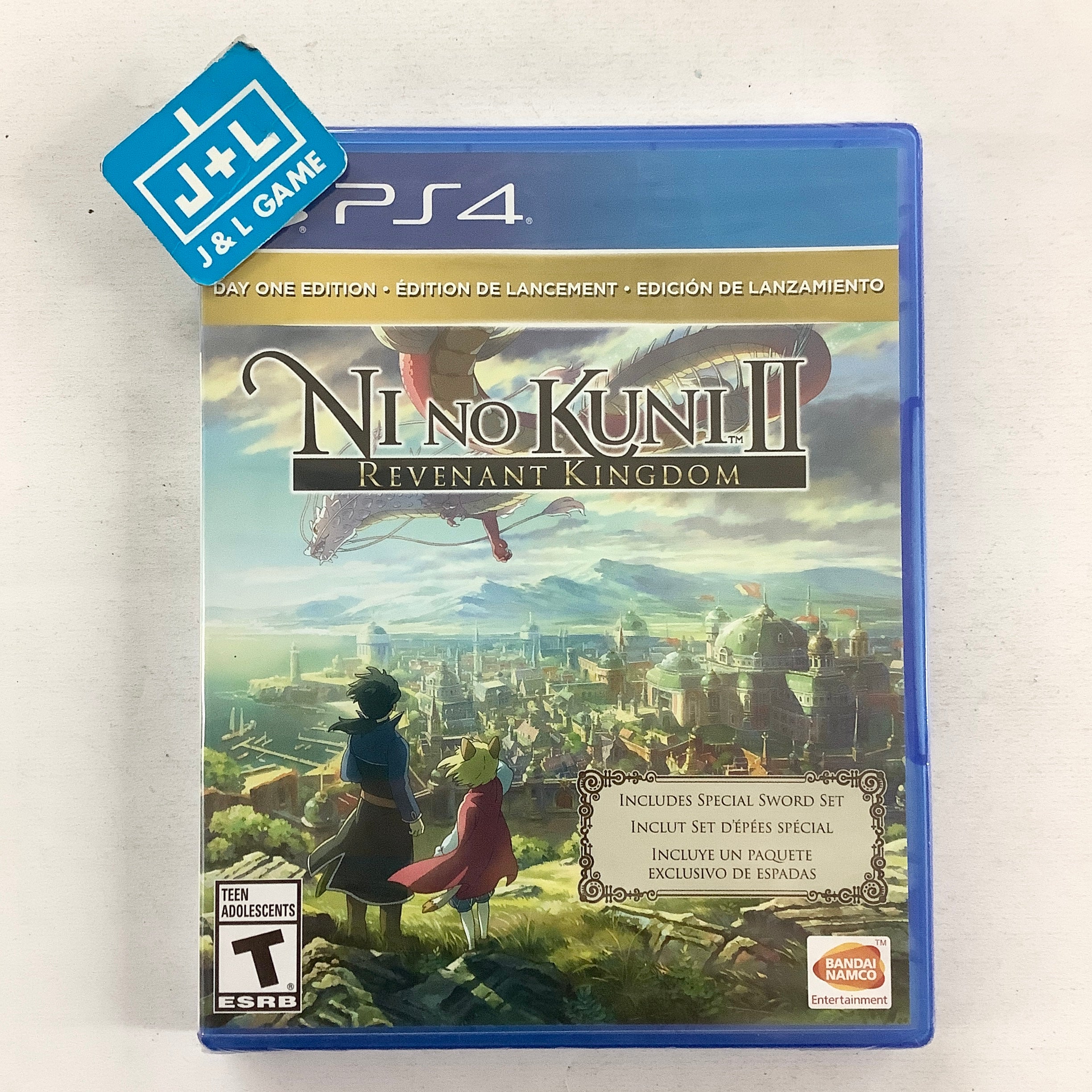 Ni No Kuni II: Revenant Kingdom (Day One Edition) - (PS4) PlayStation 4 Video Games BANDAI NAMCO Entertainment