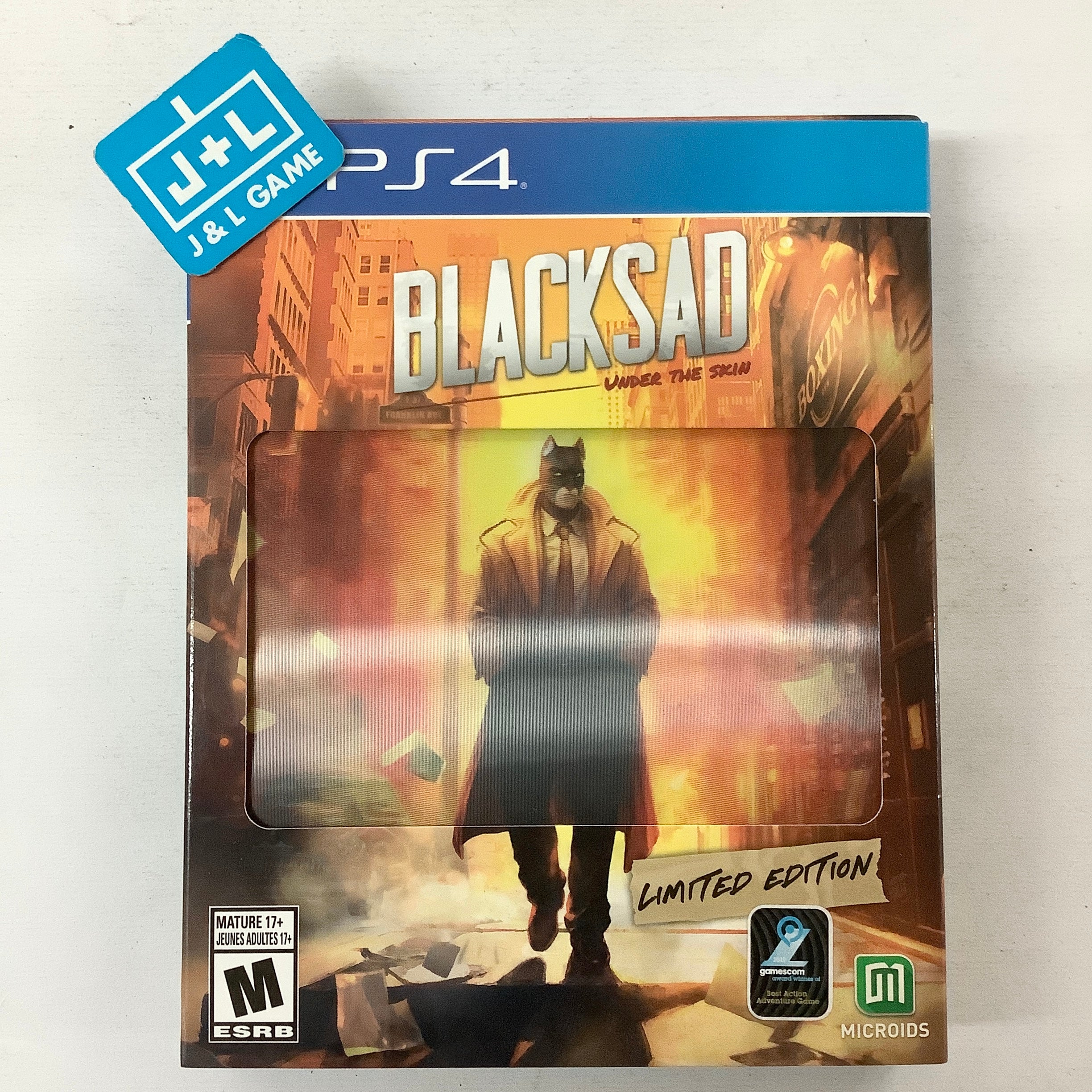Blacksad: Under The Skin (Limited Edition) - (PS4) PlayStation 4 Video Games Microids   