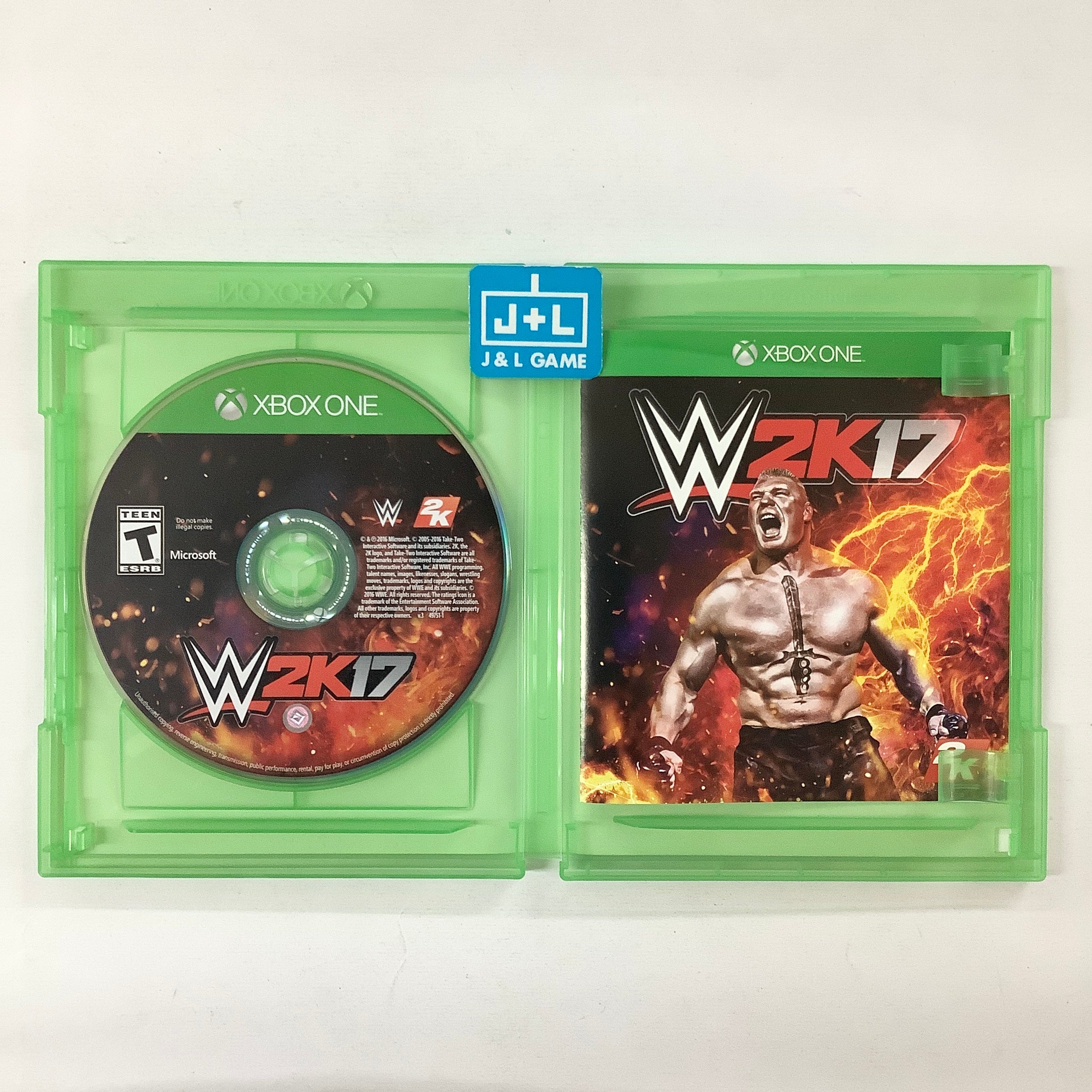 WWE 2K17 - (XB1) Xbox One [Pre-Owned] Video Games 2K Sports   