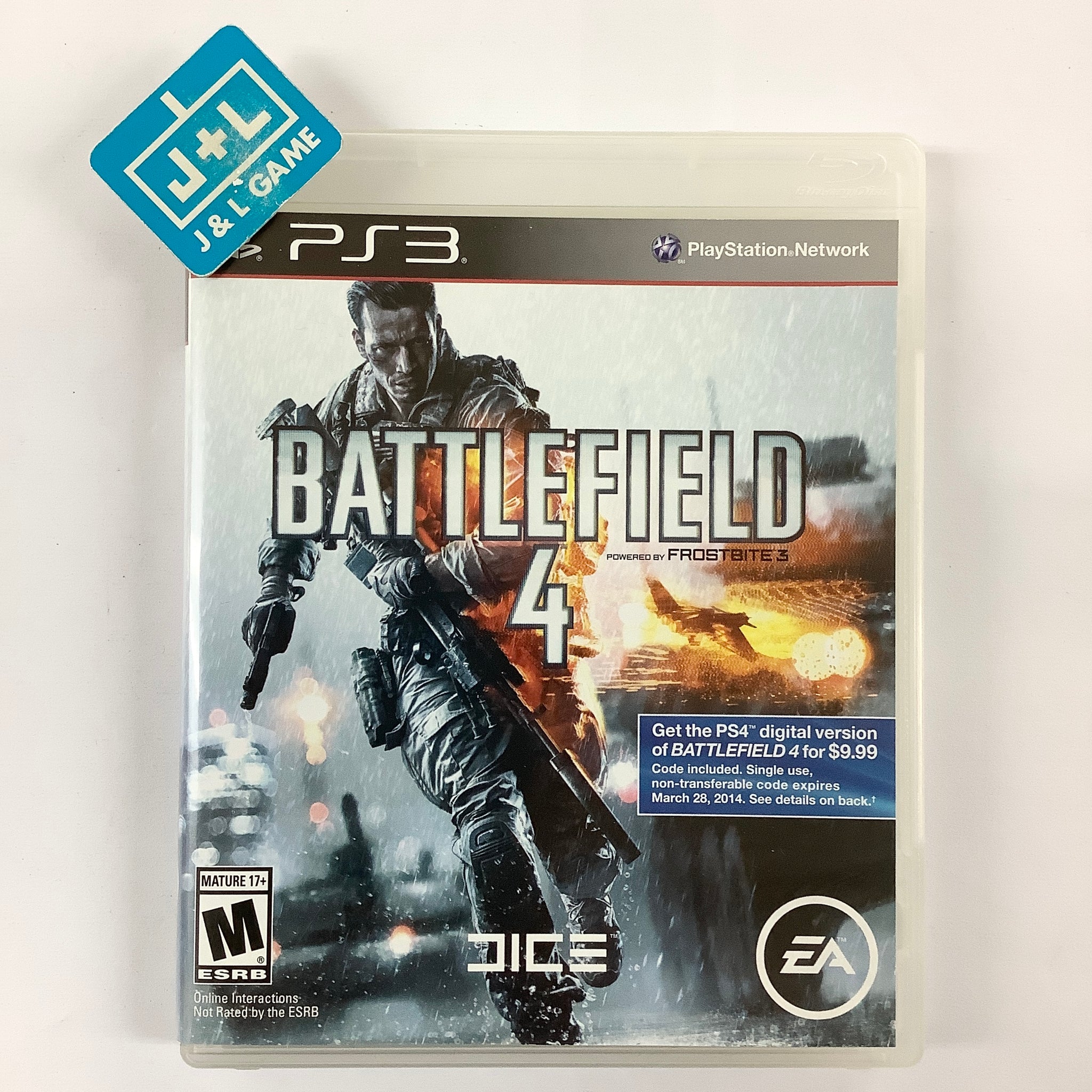 Battlefield 4 - (PS3) PlayStation 3 [Pre-Owned] Video Games Electronic Arts   