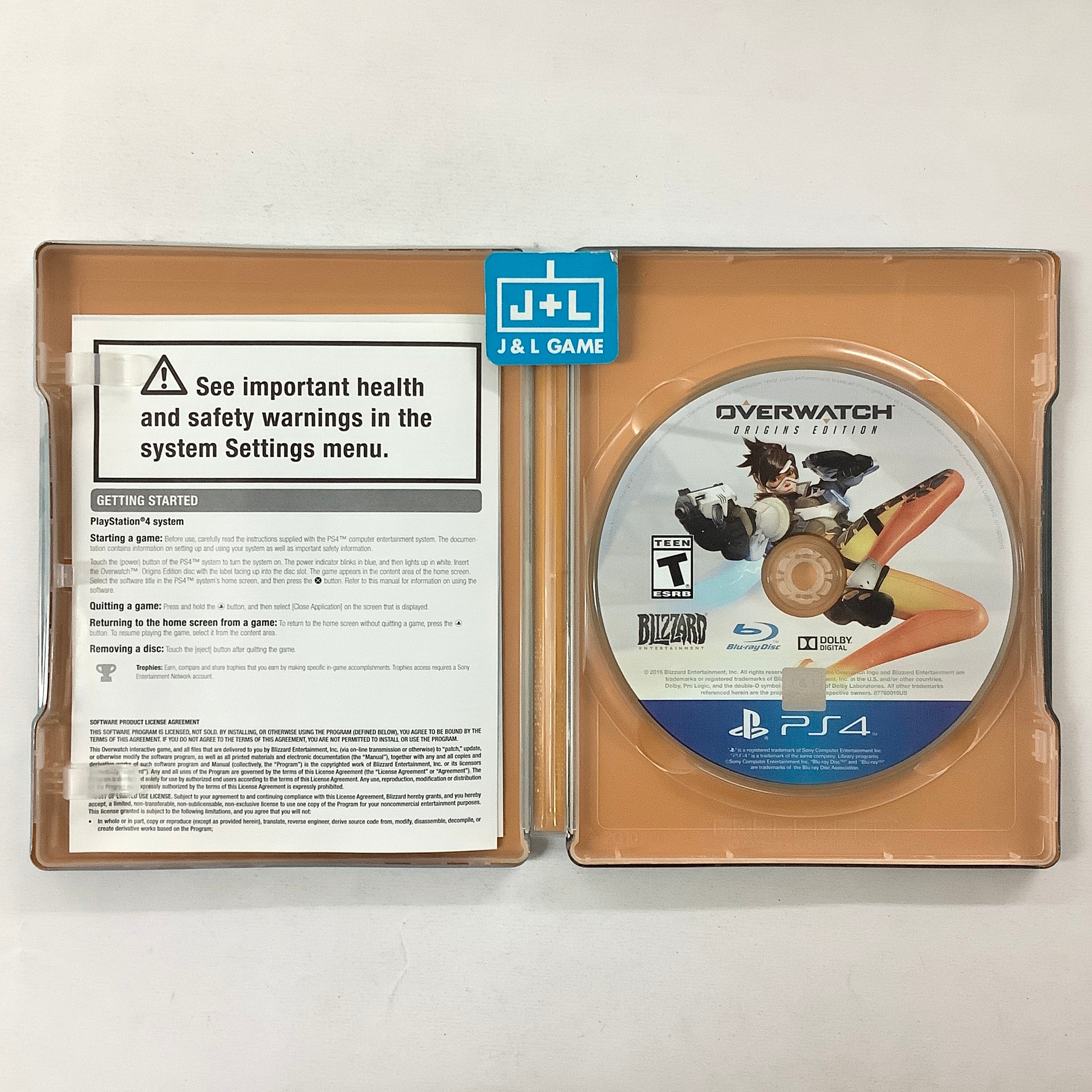 Overwatch (Steelbook Origins Edition) - (PS4) PlayStation 4 [Pre-Owned] Video Games Blizzard