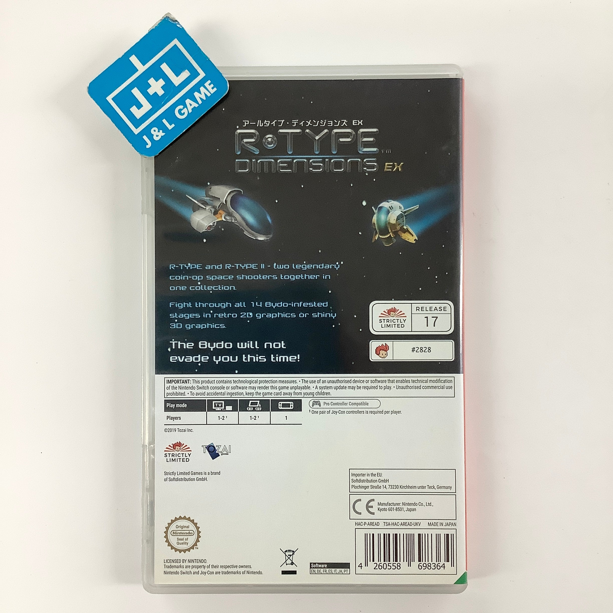 R Type Dimensions EX - (NSW) Nintendo Switch [Pre-Owned] (European Import) Video Games J&L Game