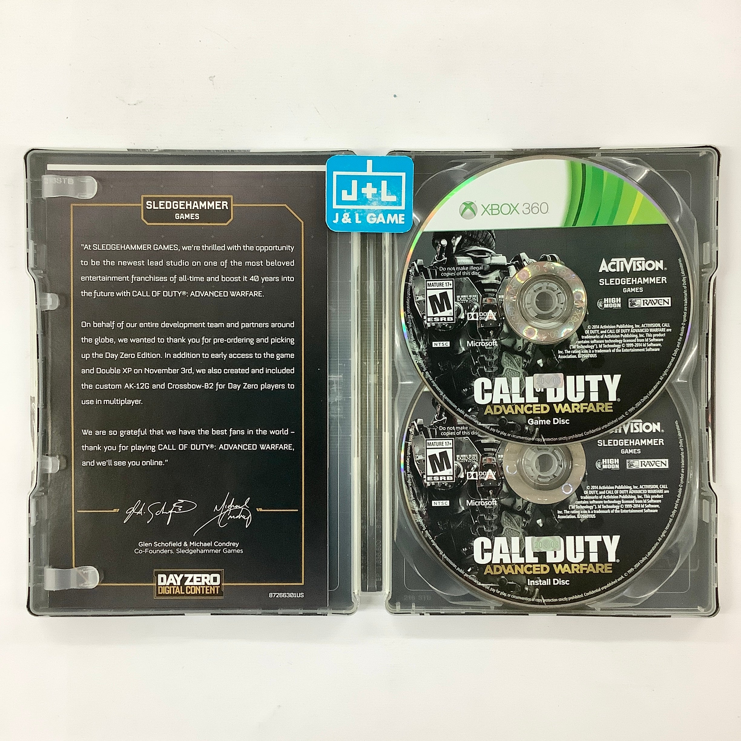 Call of Duty: Advanced Warfare (Atlas Limited Edition) - Xbox 360 [Pre-Owned] Video Games ACTIVISION   