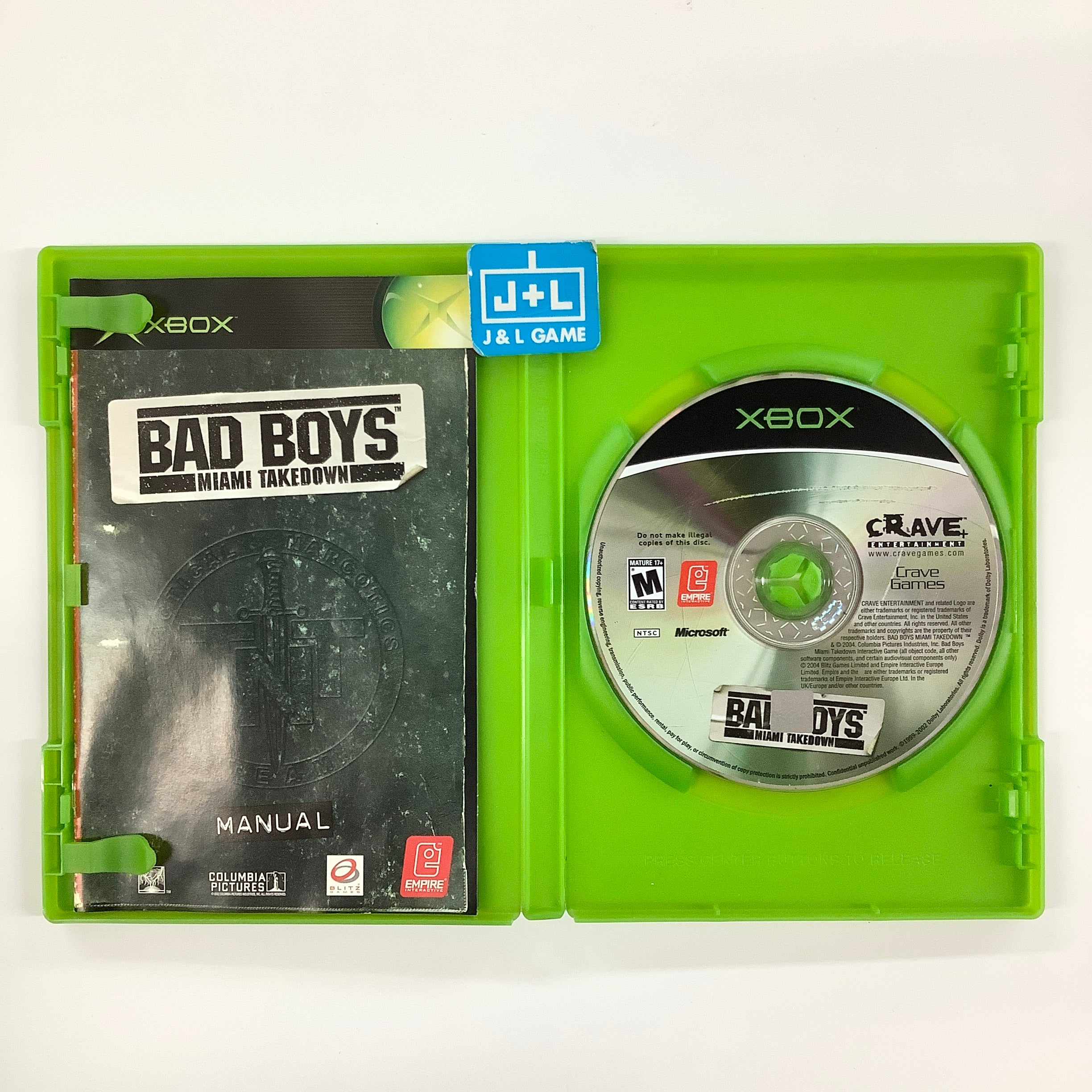 Bad Boys: Miami Takedown - (XB) Xbox [Pre-Owned] Video Games Crave