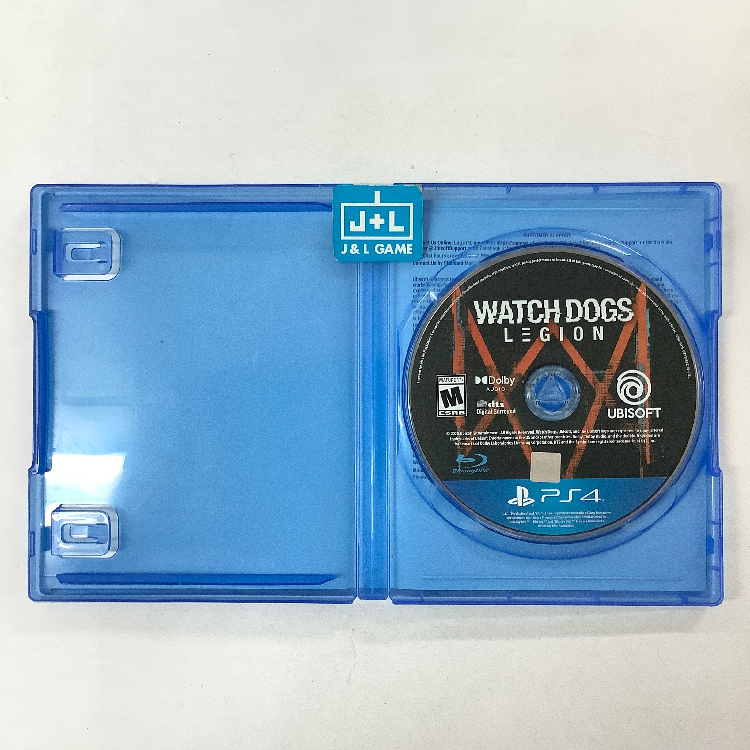 Watch Dogs Legion - (PS4) PlayStation 4 [Pre-Owned] Video Games Ubisoft