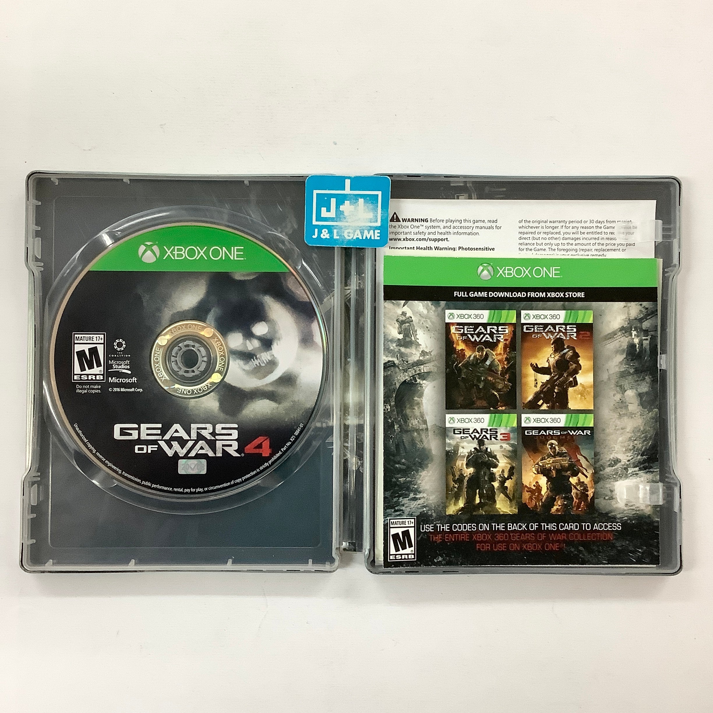 Gears of War 4: Ultimate Edition - (XB1) Xbox One [Pre-Owned] Video Games Microsoft   