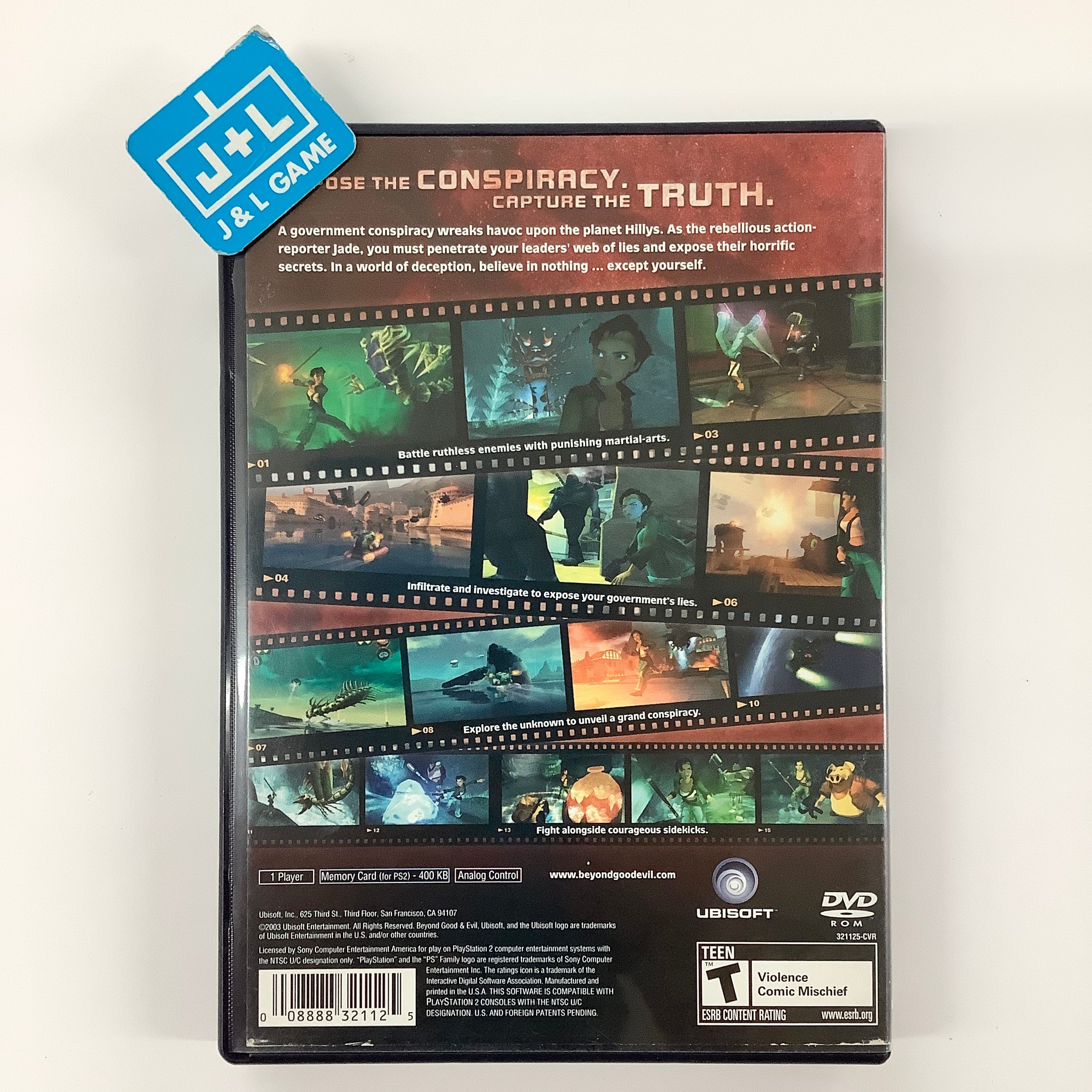 Beyond Good & Evil - (PS2) PlayStation 2 [Pre-Owned] Video Games Ubisoft