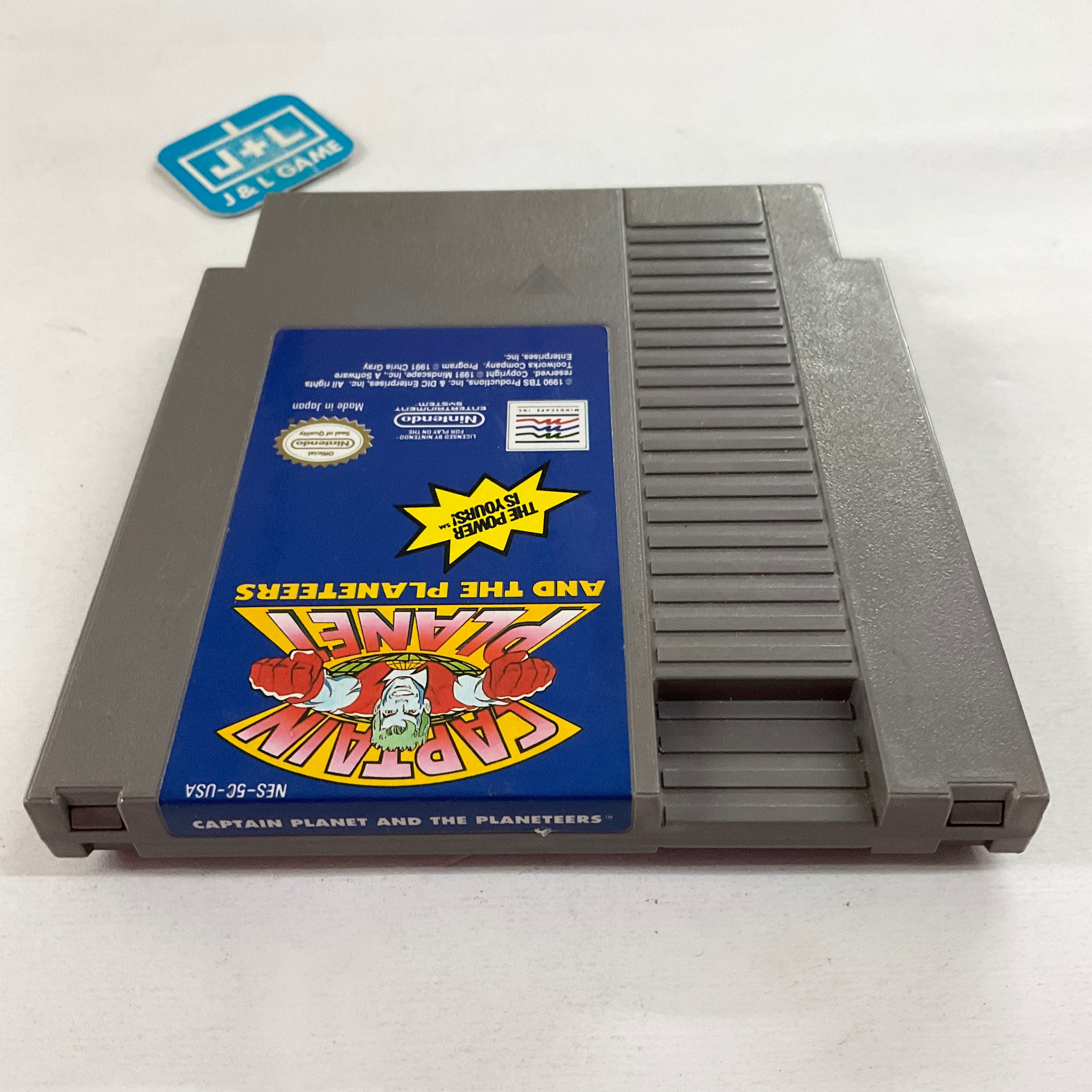 Captain Planet and the Planeteers - (NES) Nintendo Entertainment System [Pre-Owned] Video Games Mindscape   