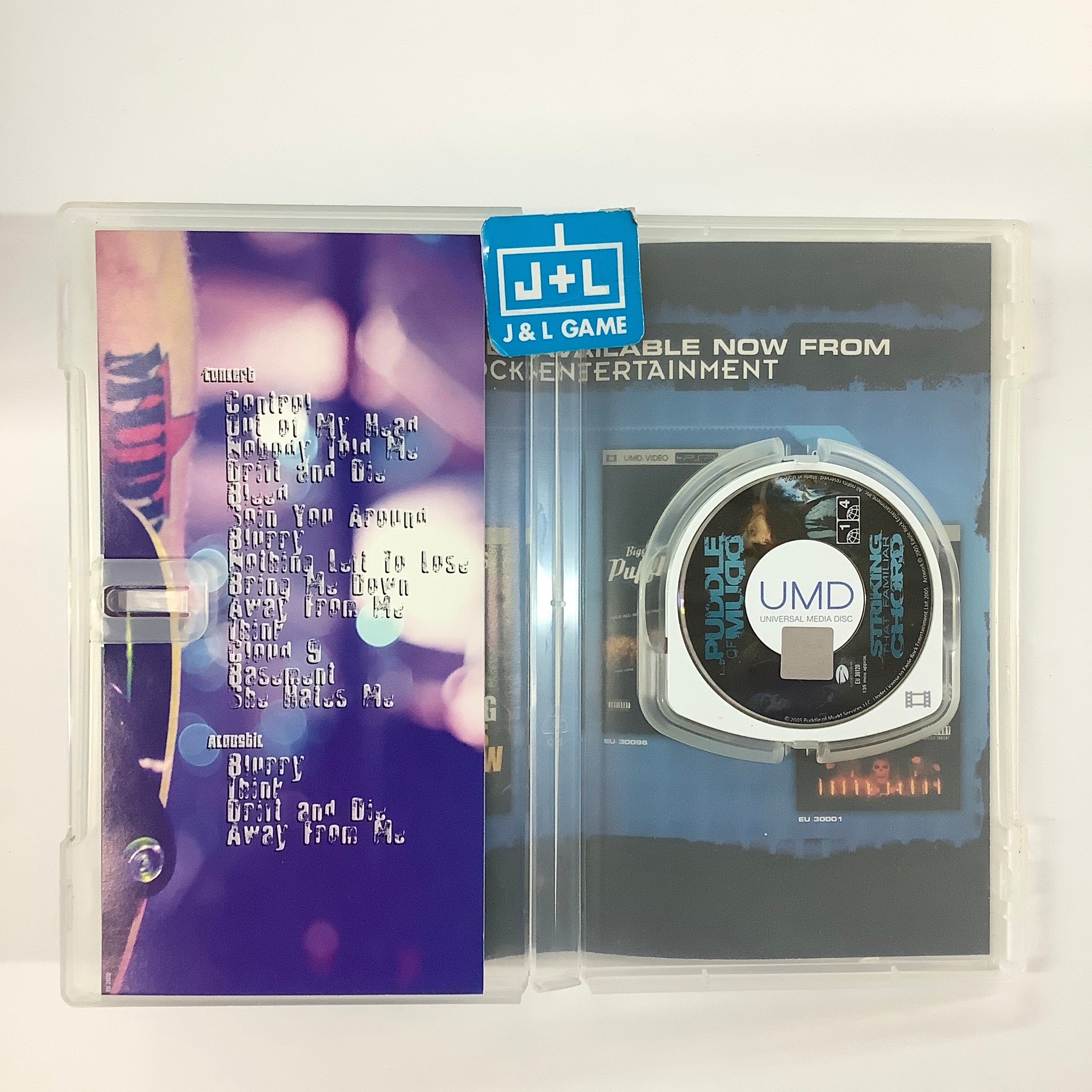Puddle of Mudd - Striking That Familiar Chord - PSP UMD Video [Pre-Owned] Home Sony Pictures