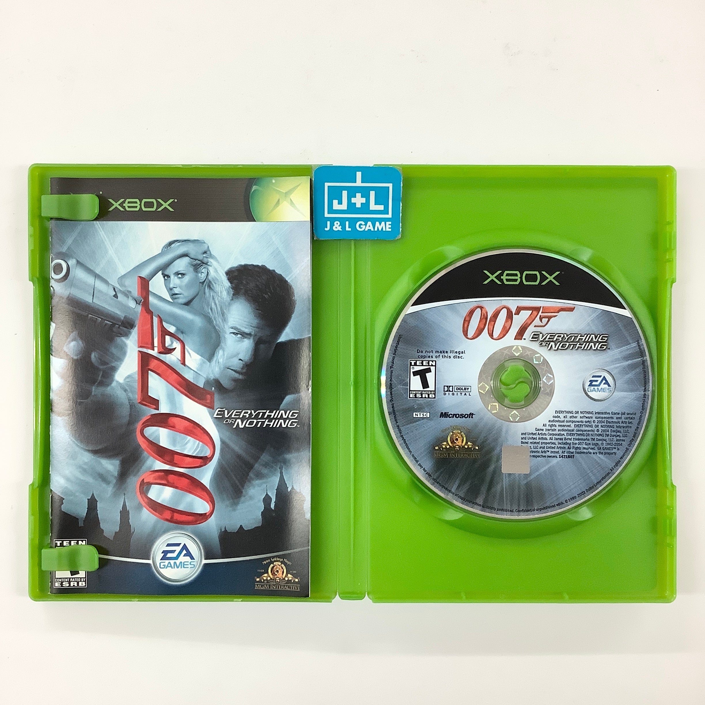 James Bond 007: Everything or Nothing - (XB) Xbox [Pre-Owned] Video Games EA Games