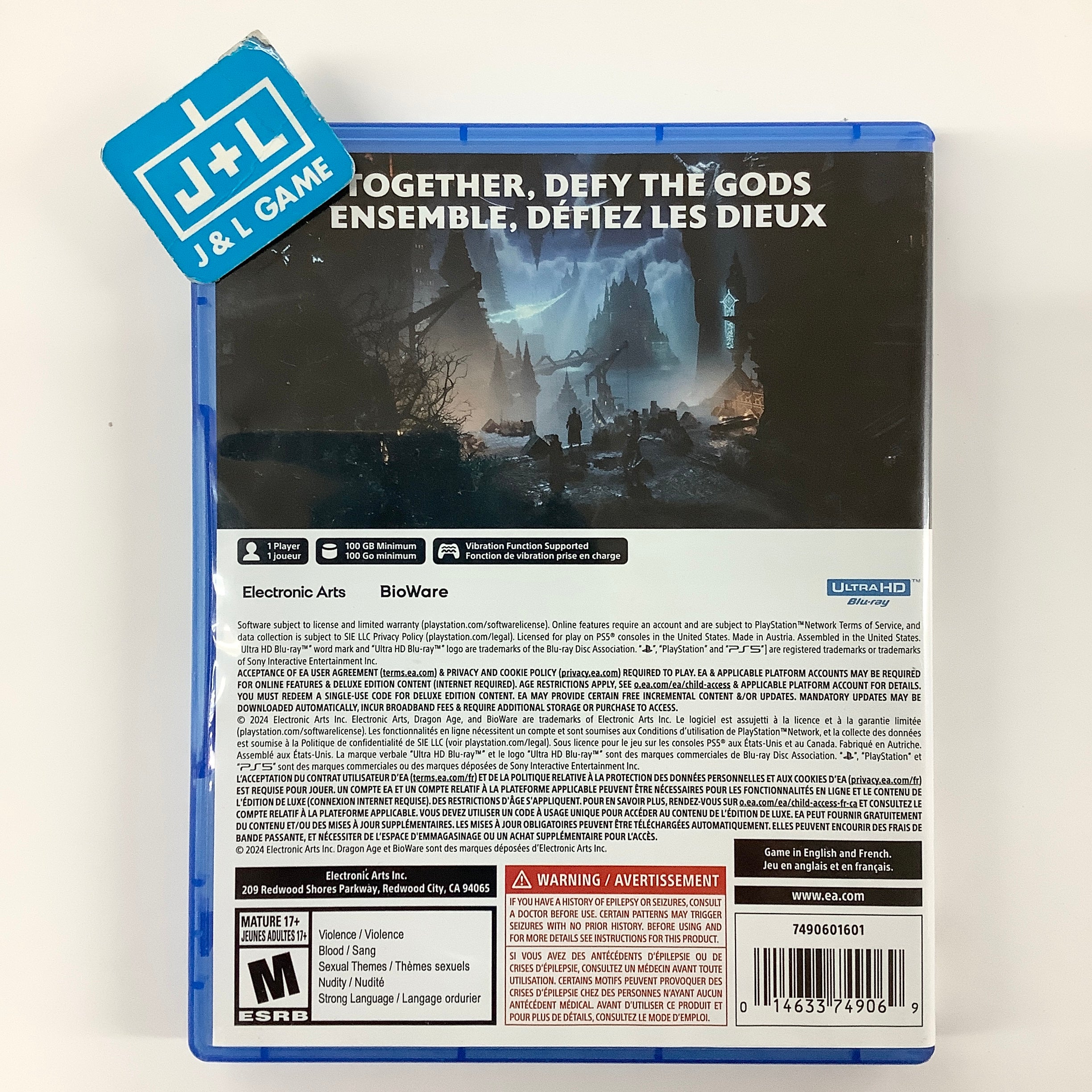 Dragon Age: The Veilguard (Deluxe Edition) - (PS5) PlayStation 5 [Pre-Owned] Video Games Electronic Arts