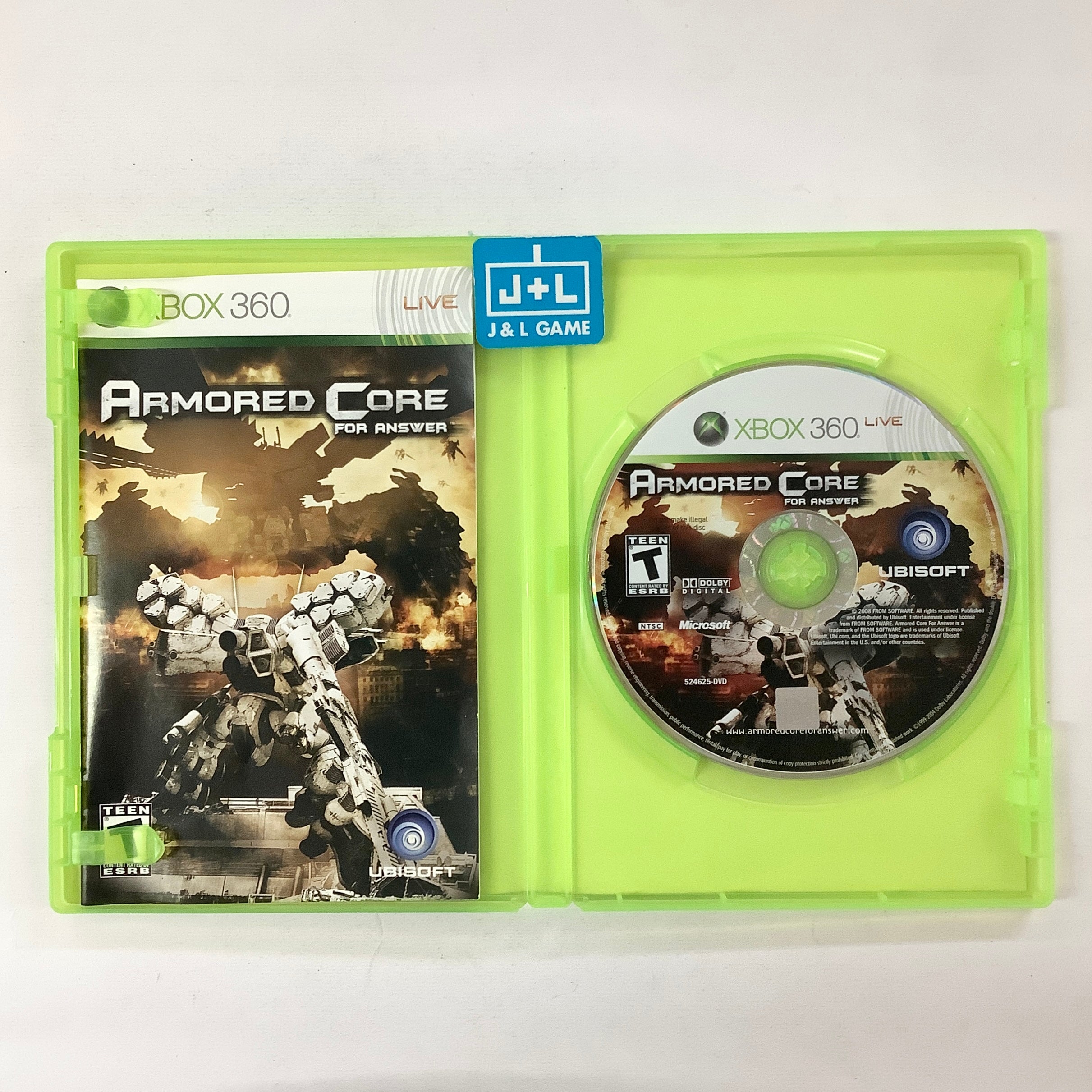 Armored Core: For Answer - Xbox 360 [Pre-Owned] | J&L Game
