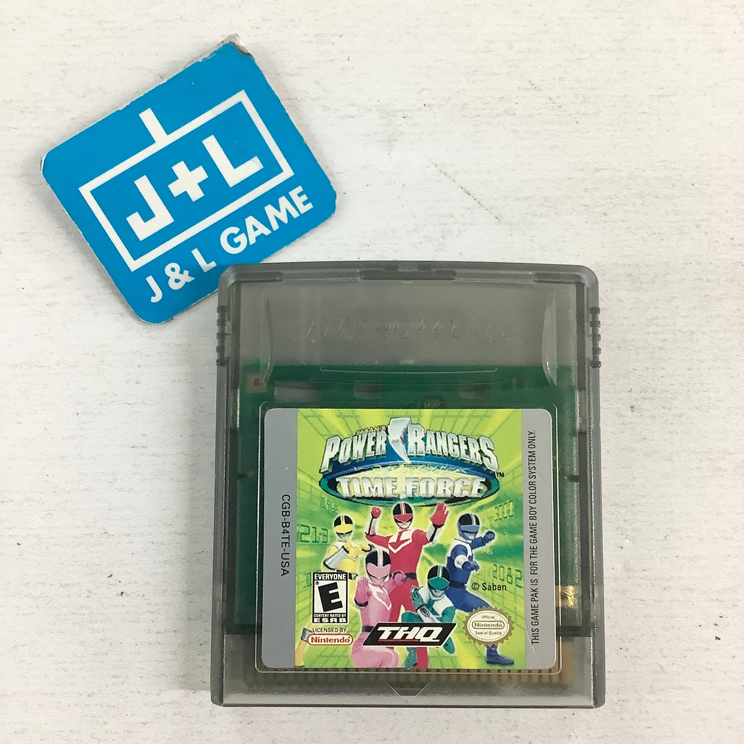 Power Rangers: Time Force - (GBC) Game Boy Color [Pre-Owned] Video Games THQ