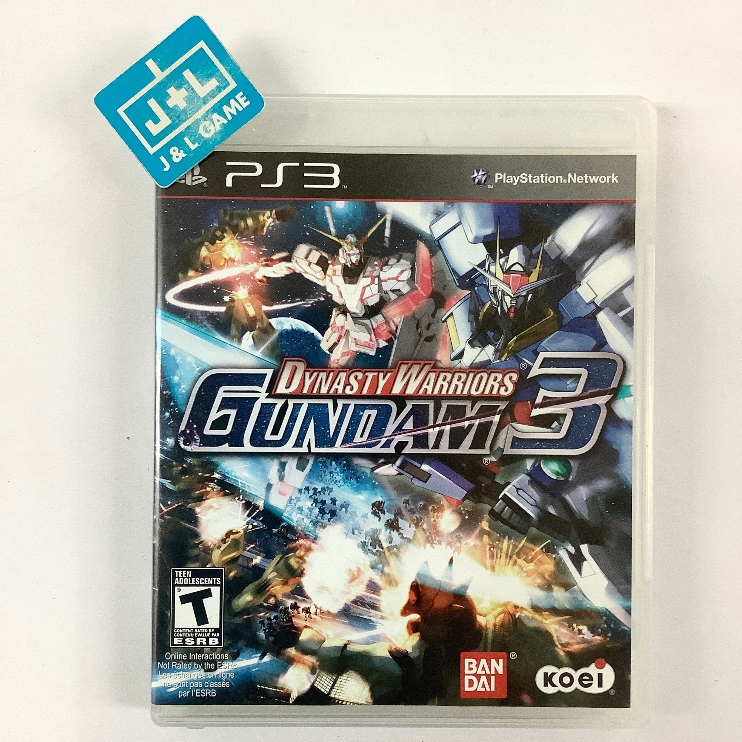 Dynasty Warriors: Gundam 3 - (PS3) PlayStation 3 [Pre-Owned] Video Games Namco Bandai Games   
