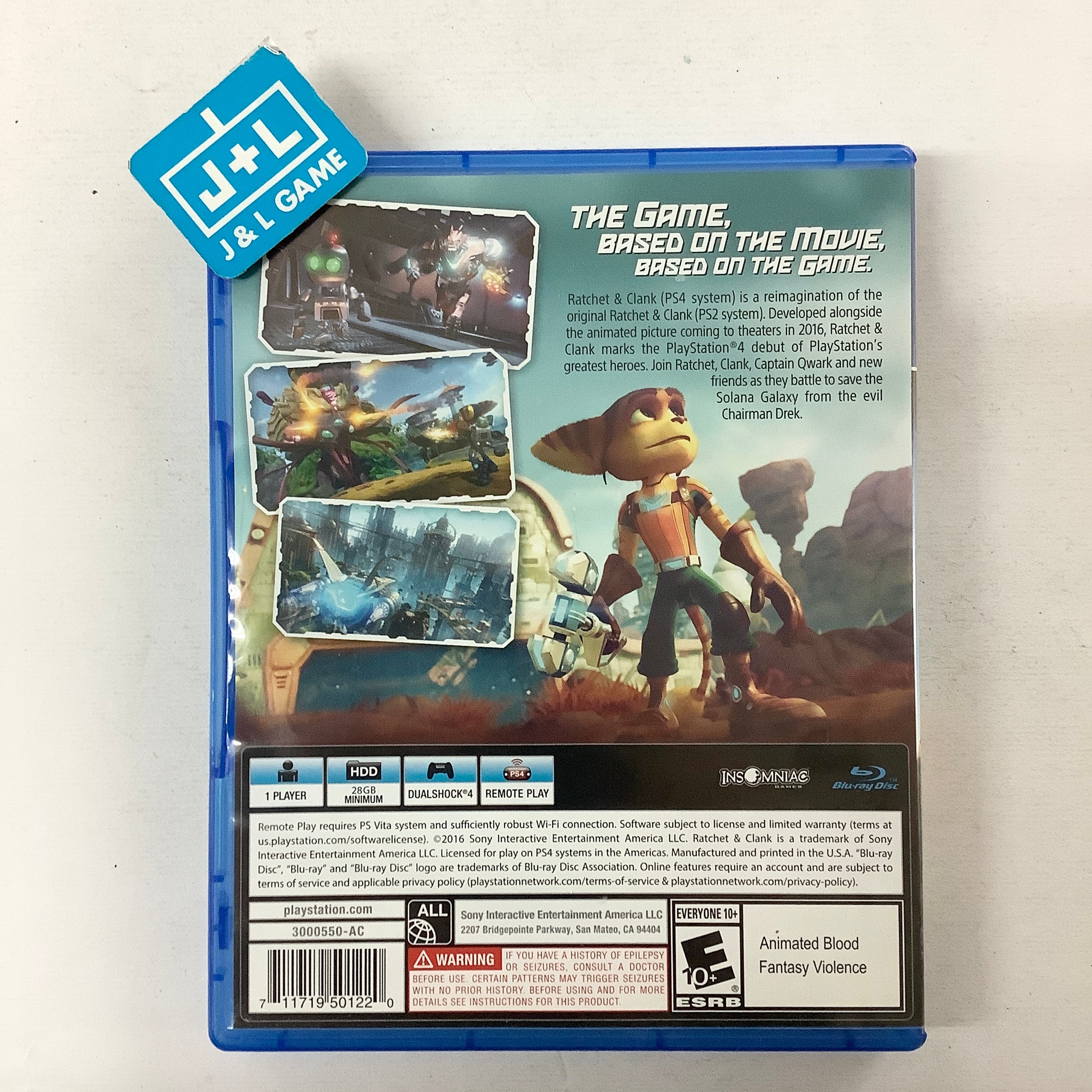 Ratchet & Clank - (PS4) PlayStation 4 [Pre-Owned] Video Games Sony Interactive Entertainment