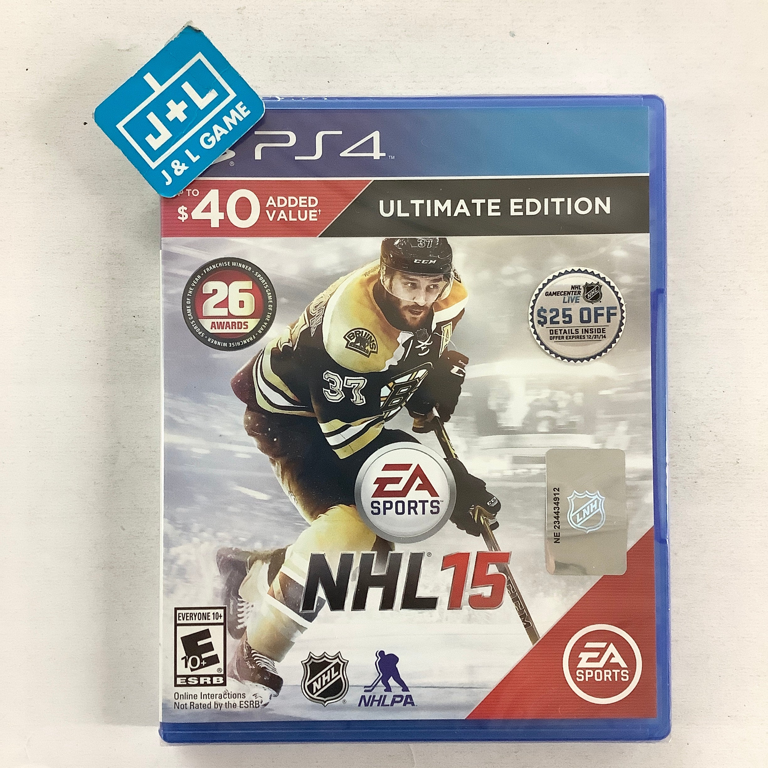 NHL 15 (Ultimate Edition) - (PS4) PlayStation 4 Video Games Electronic Arts
