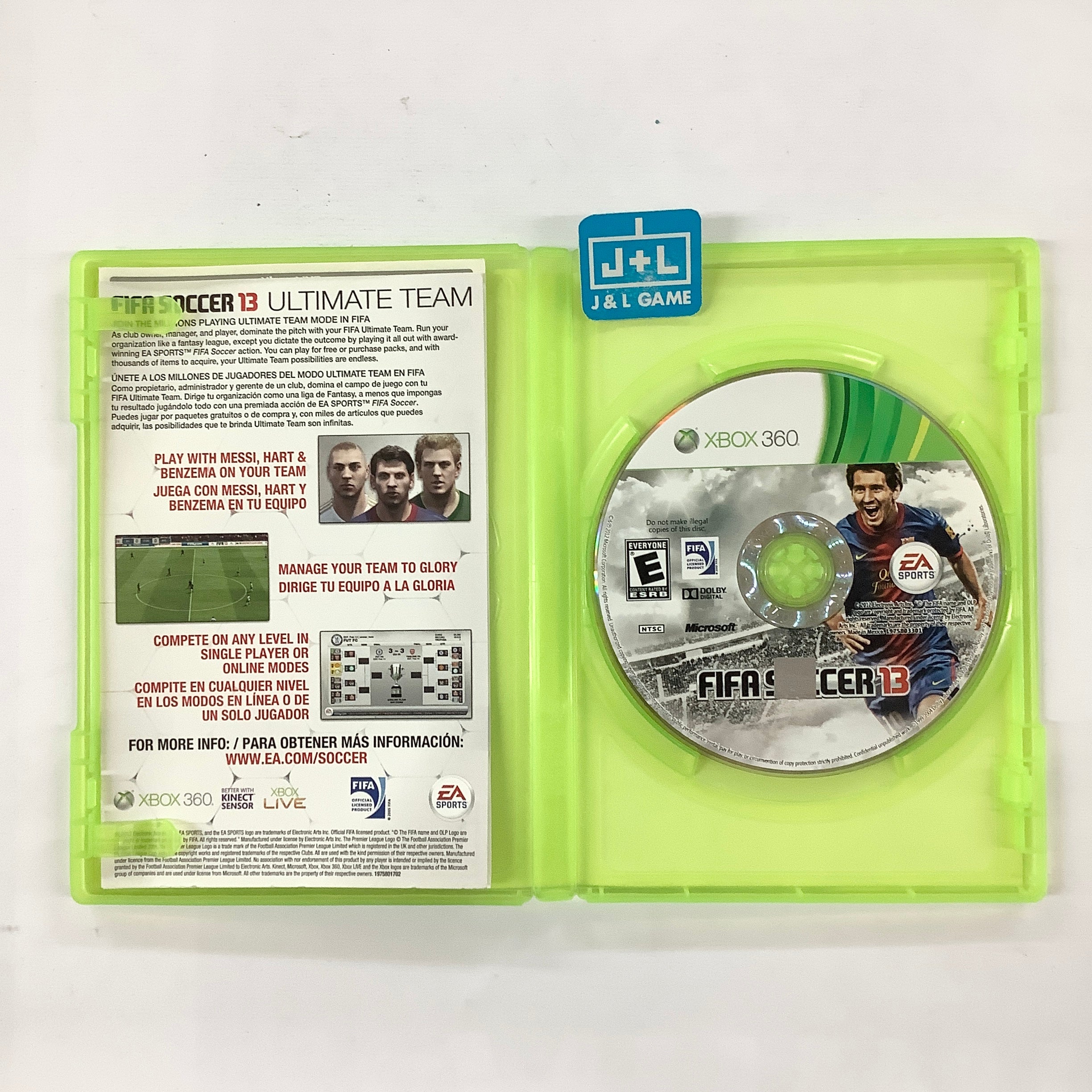FIFA Soccer 13 - Xbox 360 [Pre-Owned] Video Games Electronic Arts   