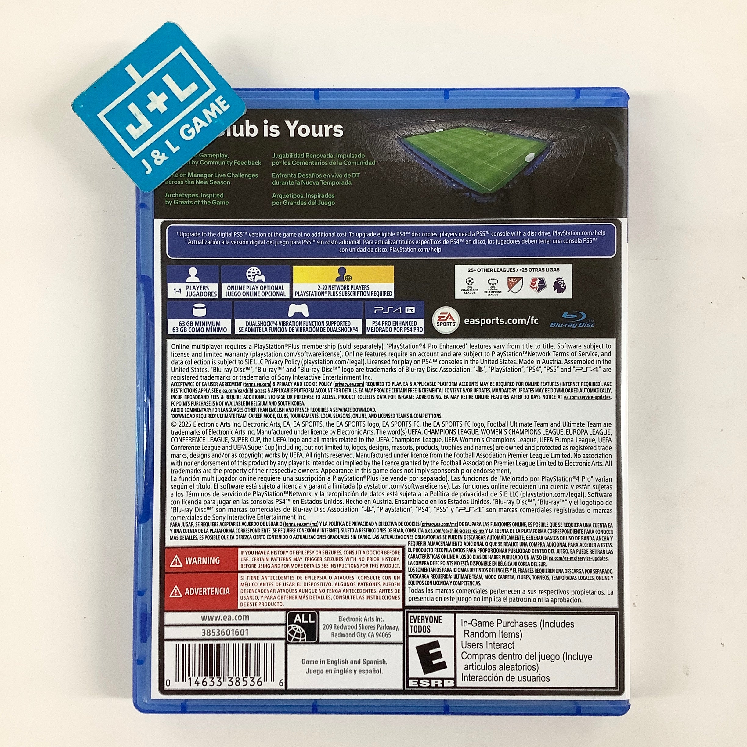 FC 26 - (PS4) PlayStation 4 [Pre-Owned]