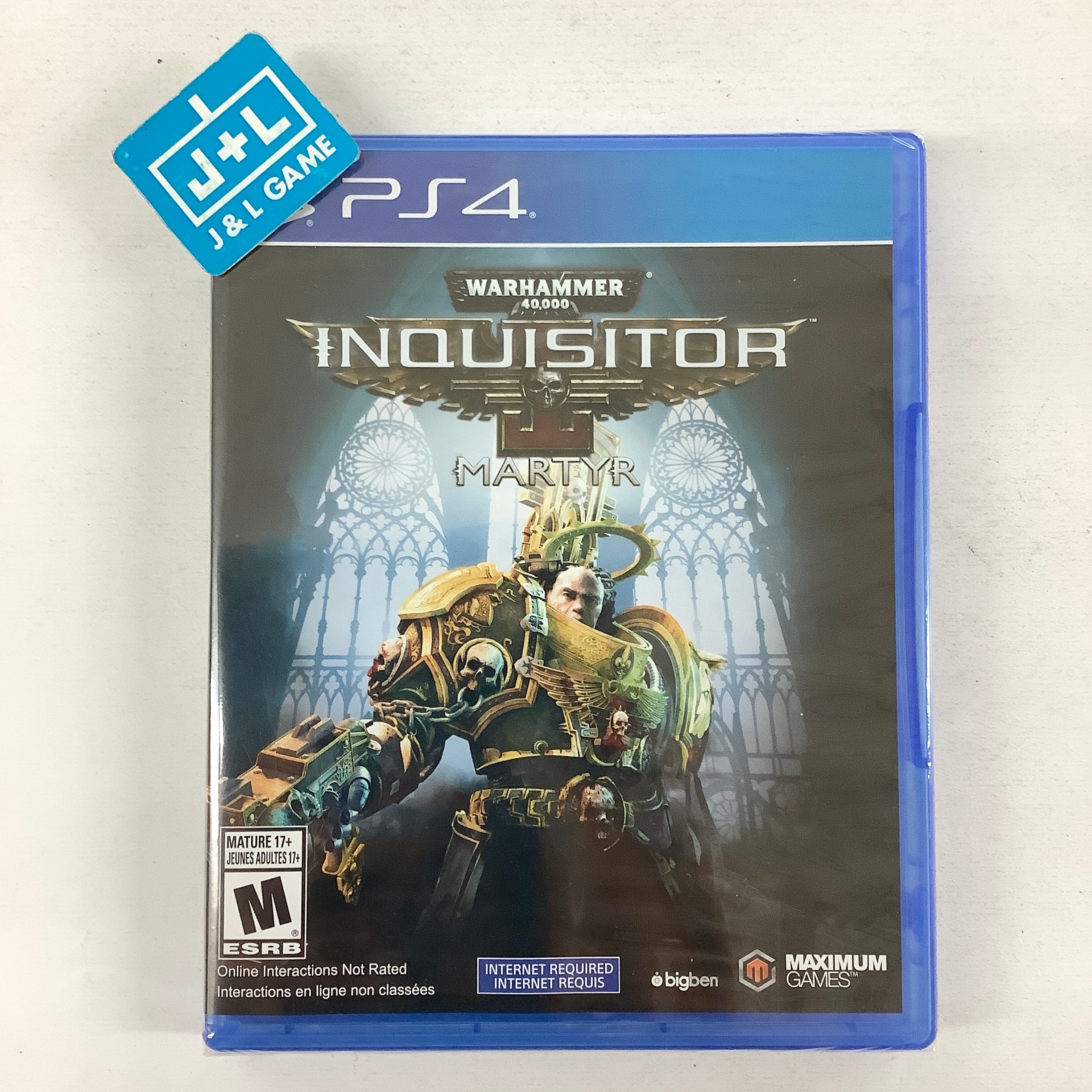 Warhammer 40,000: Inquisitor - Martyr - (PS4) PlayStation 4 Video Games Bigben Interactive