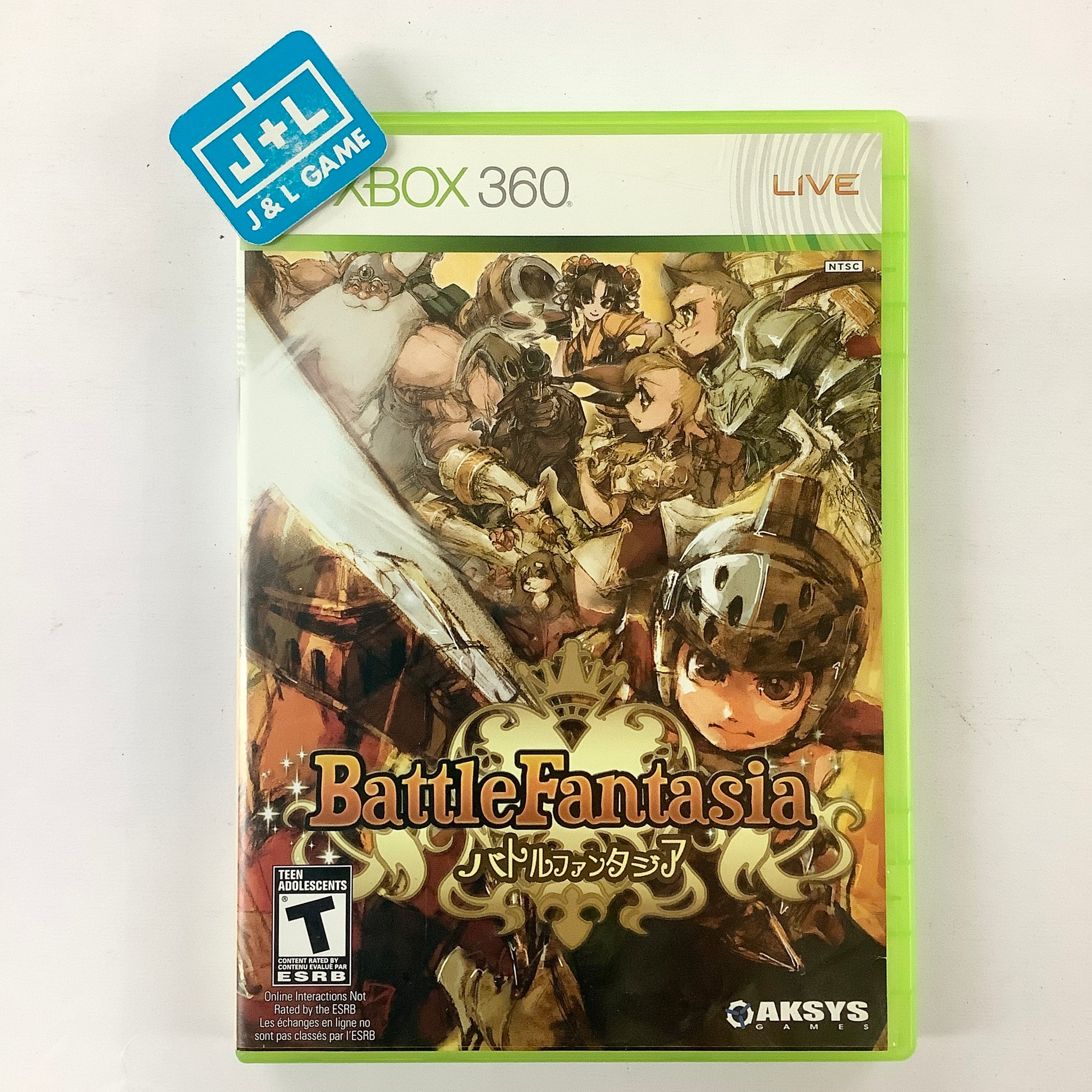 Battle Fantasia - Xbox 360 [Pre-Owned] Video Games Aksys Games   