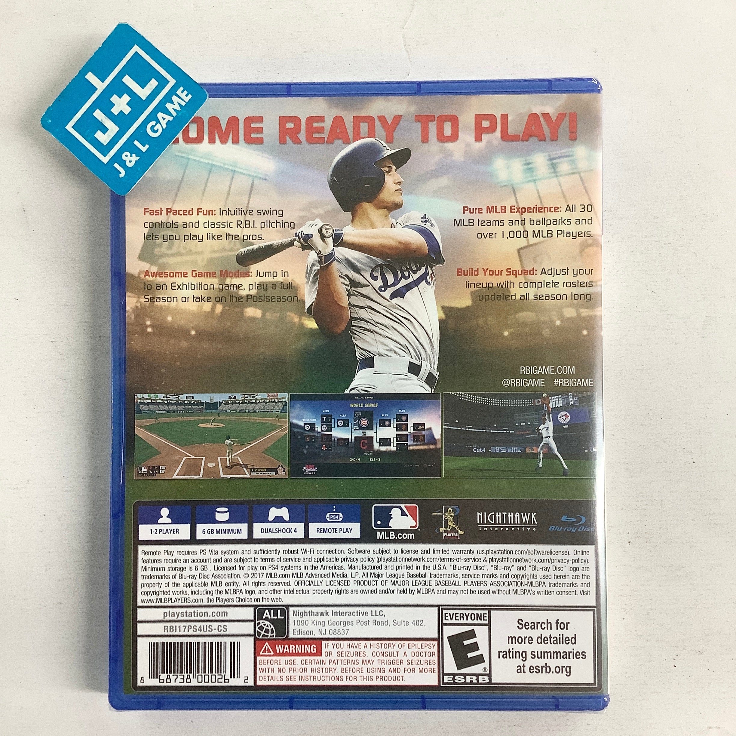 R.B.I. Baseball 17 - (PS4) PlayStation 4 Video Games Nighthawk Interactive