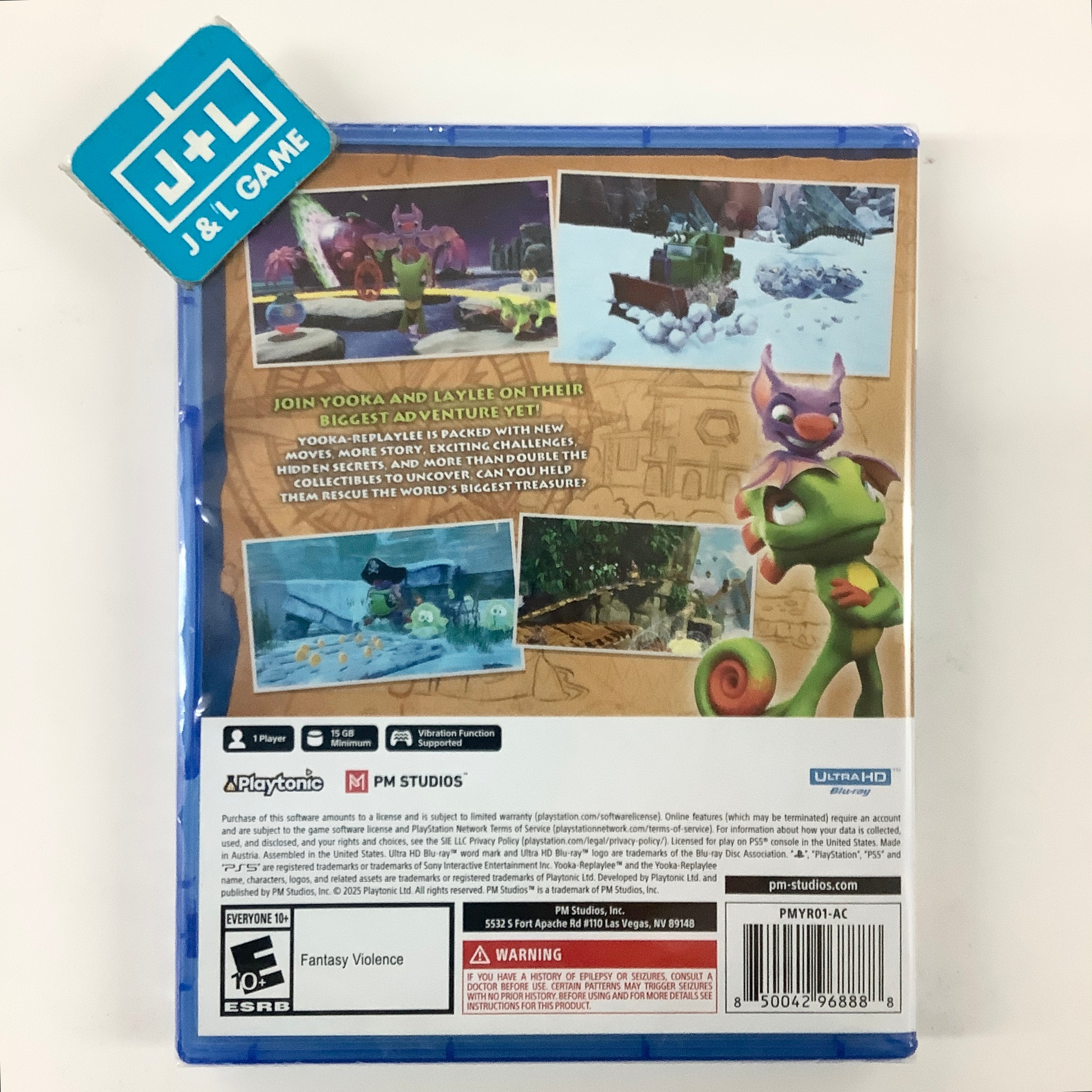 Yooka-Replaylee - (PS5) Playstation 5 Video Games PM Studios