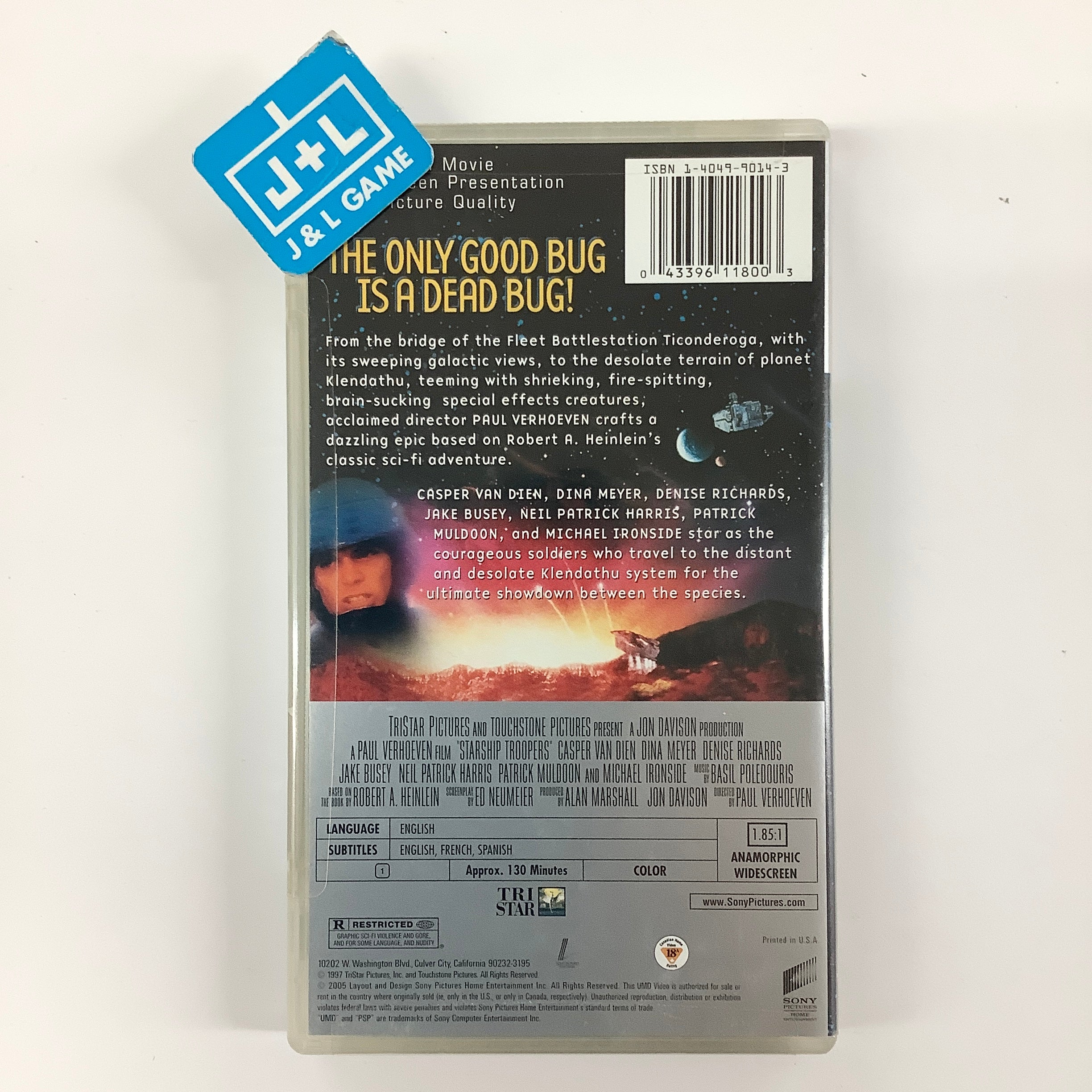 Starship Troopers - PSP UMD Video Home Sony Pictures