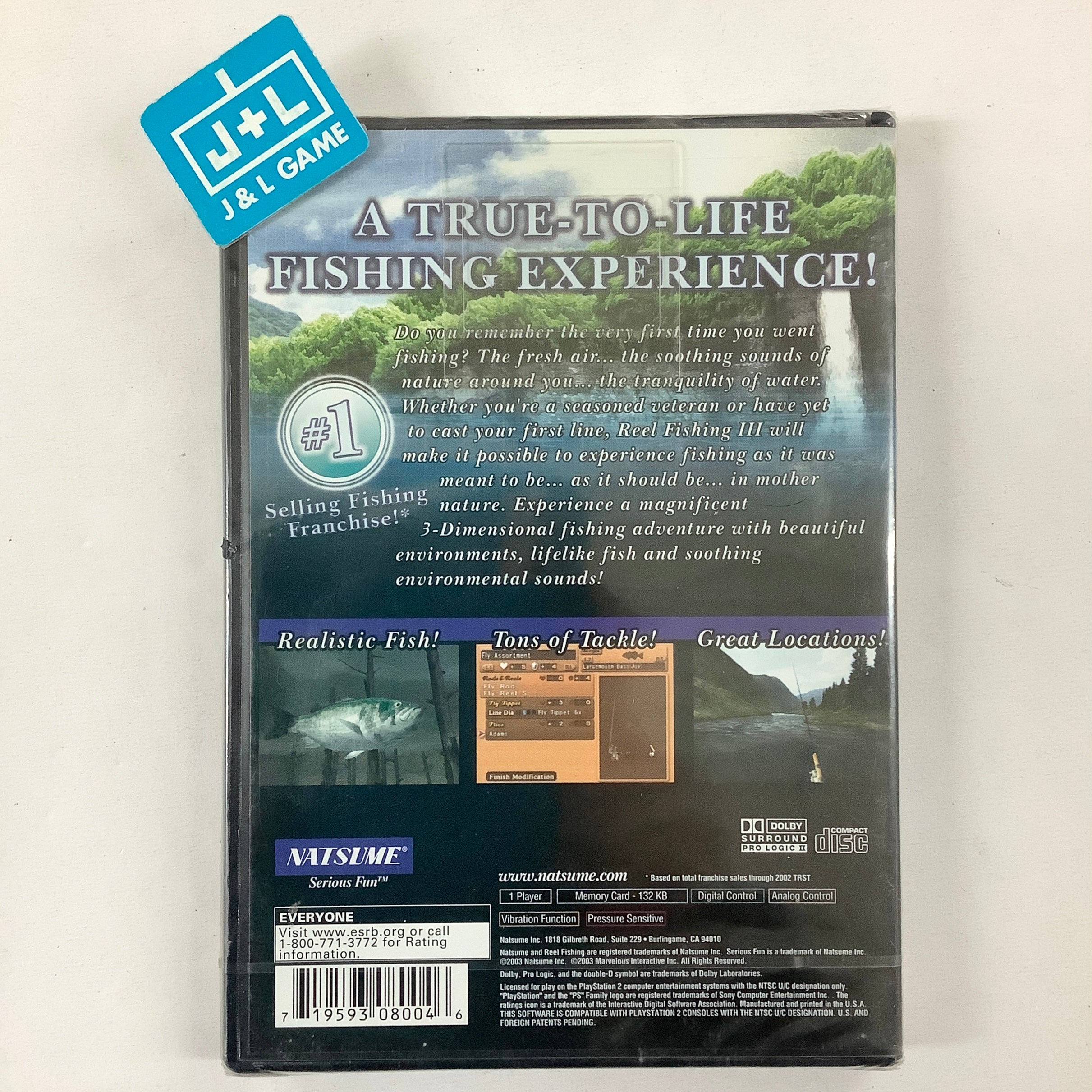 Reel Fishing III - (PS2) PlayStation 2 Video Games Natsume