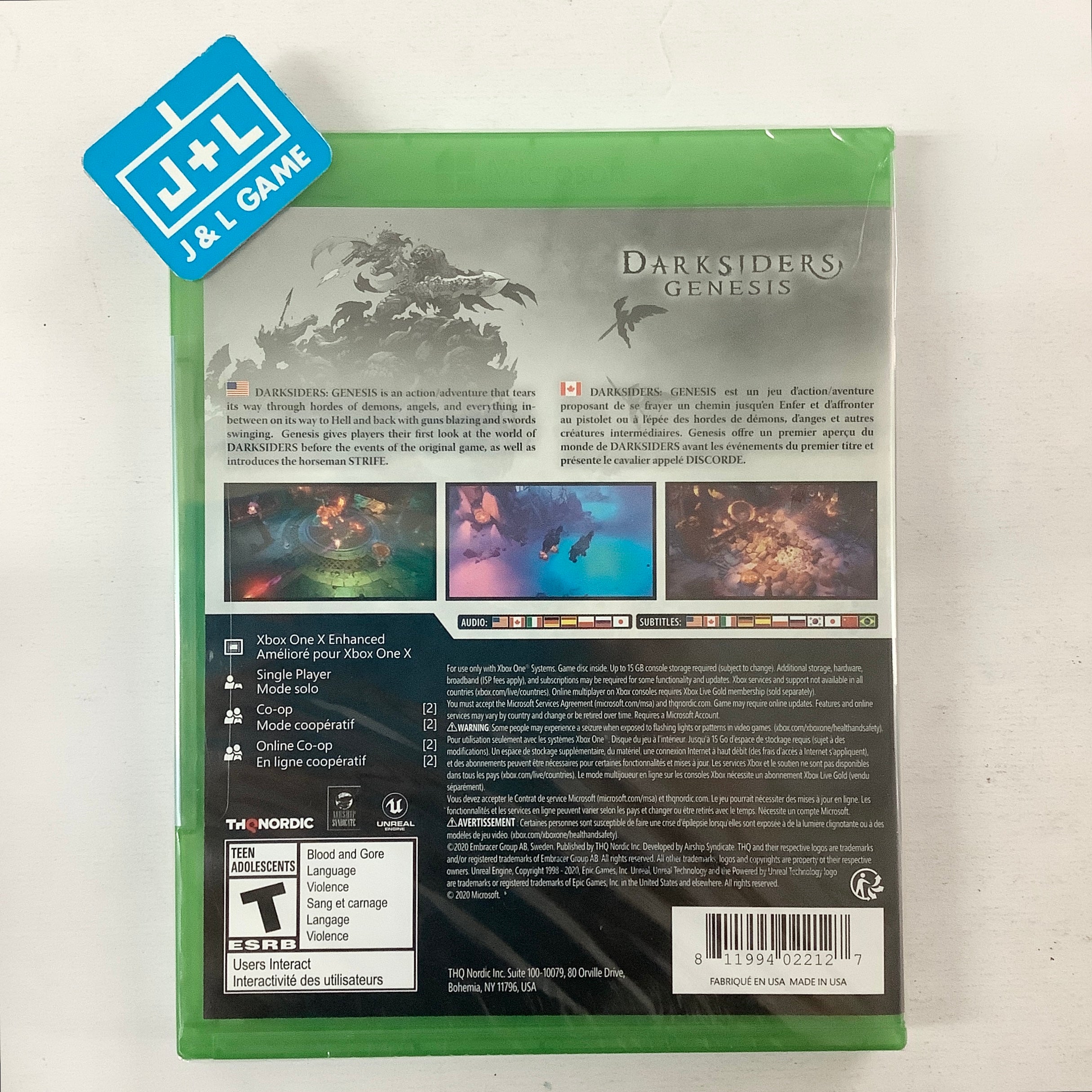 英語版　Heroes Ascendes 1 ディスプレイ　6箱入 Darksiders Genesis - (XB1) Xbox One | J&L Game