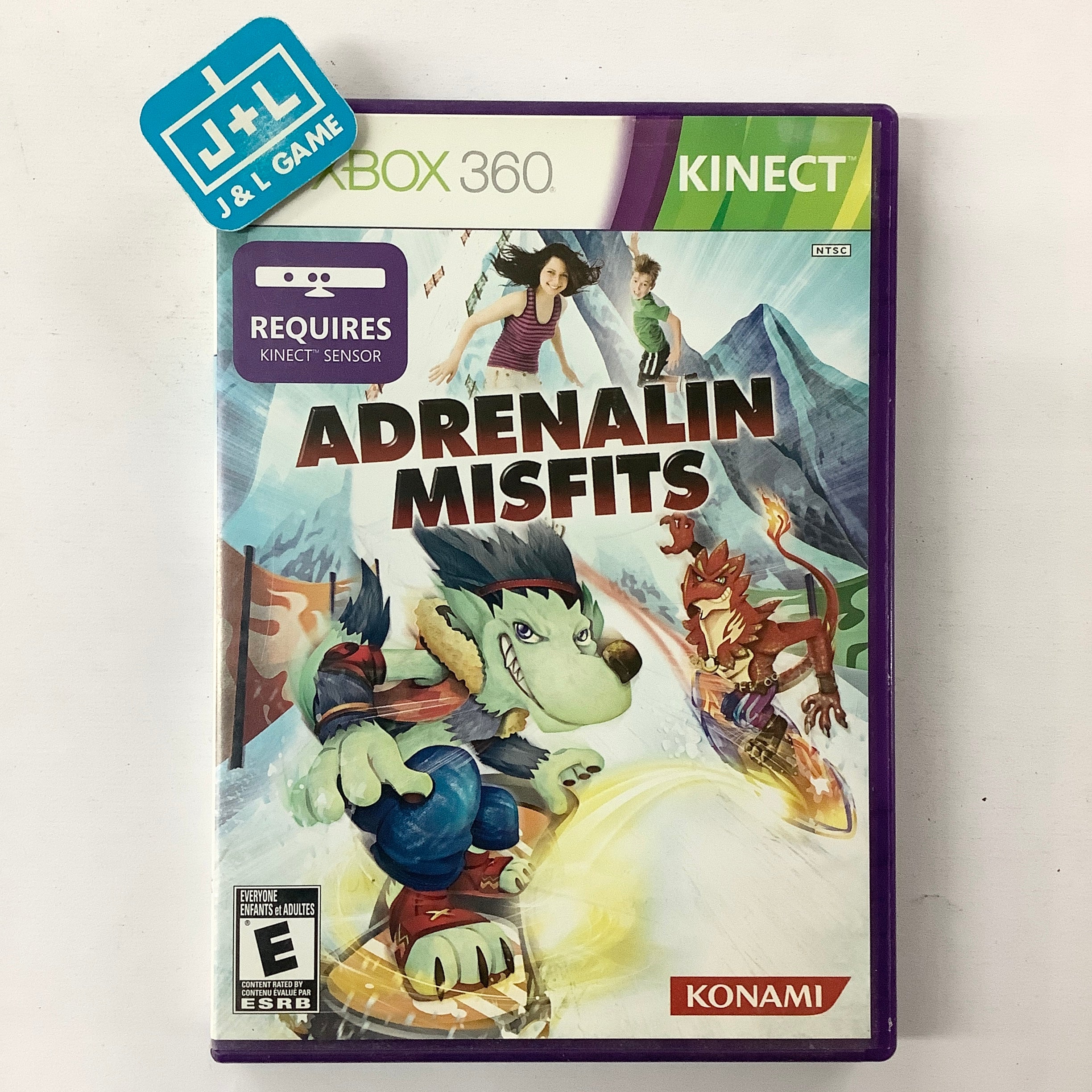 Adrenalin Misfits (Kinect Required) - Xbox 360 [Pre-Owned] Video Games Konami   