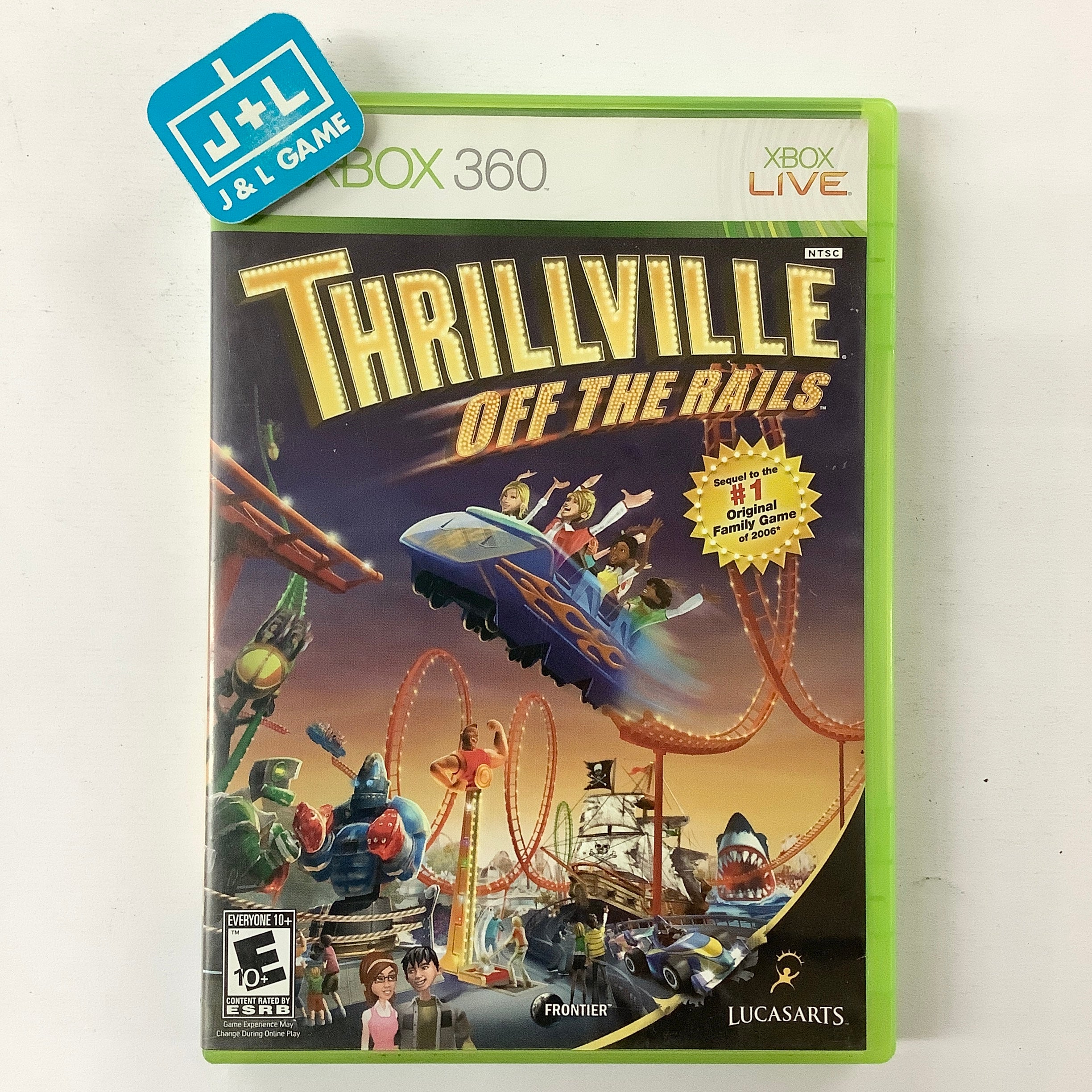 Thrillville: Off the Rails - Xbox 360 [Pre-Owned] Video Games LucasArts   