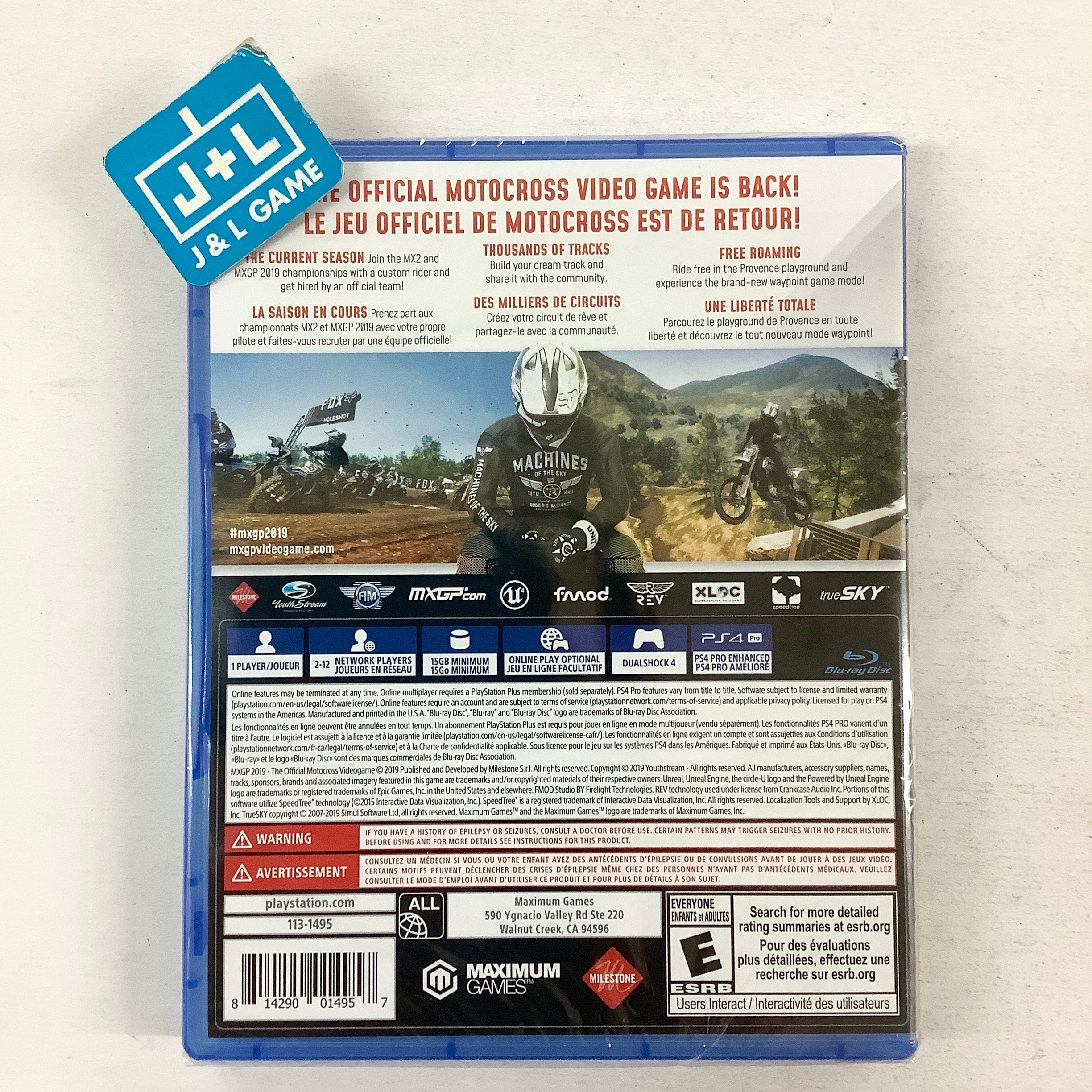 MXGP 2019 - (PS4) PlayStation 4 Video Games Milestone S.r.l
