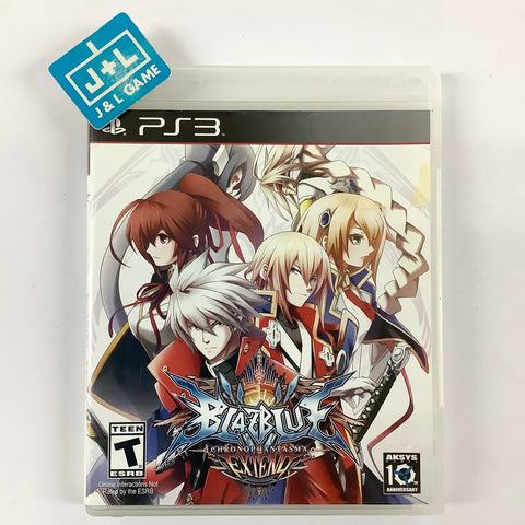 BlazBlue: Chrono Phantasma Extend - (PS3) PlayStation 3 [Pre-Owned] Video Games Aksys Games   