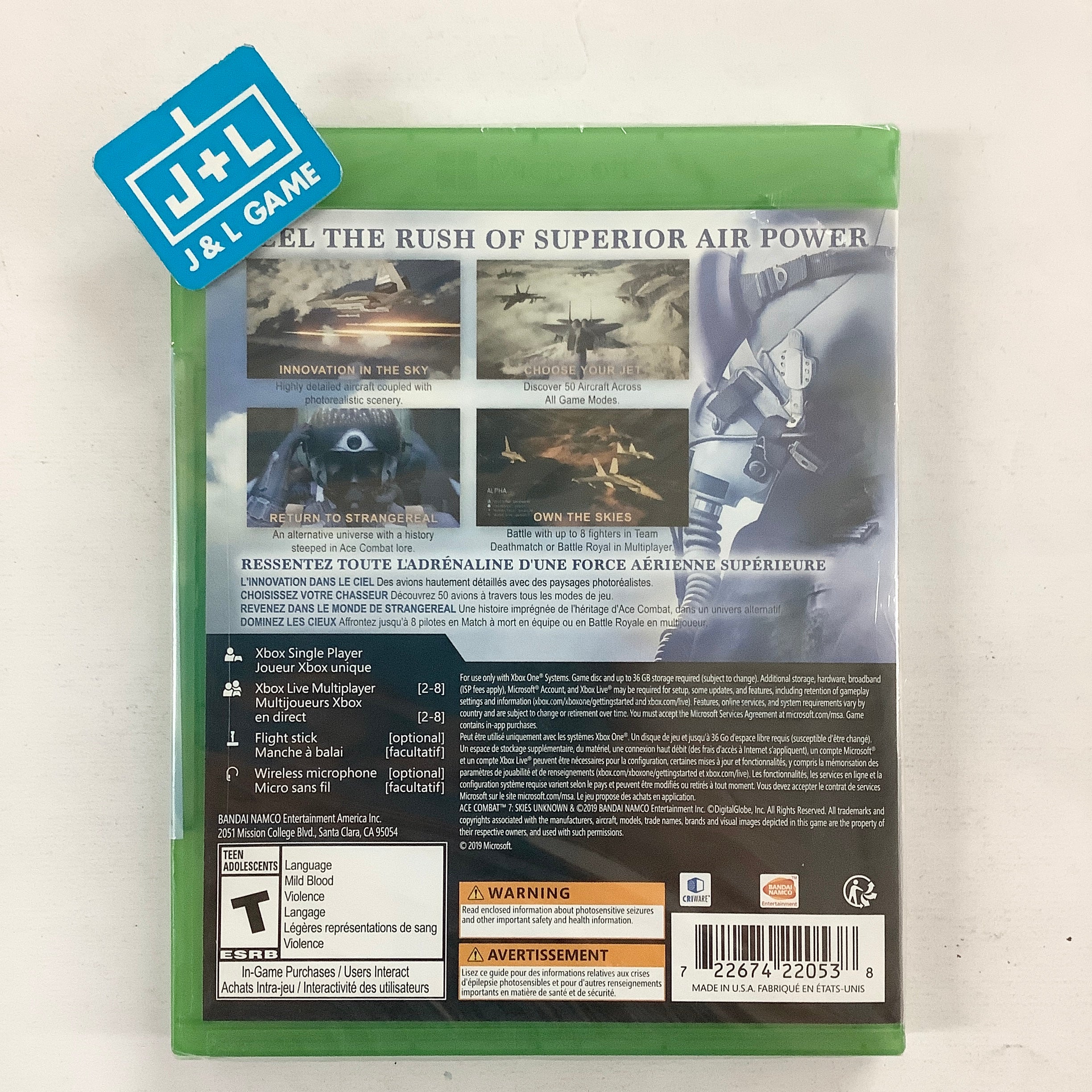 Ace Combat 7: Skies Unknown - (XB1) Xbox One | J&L Game