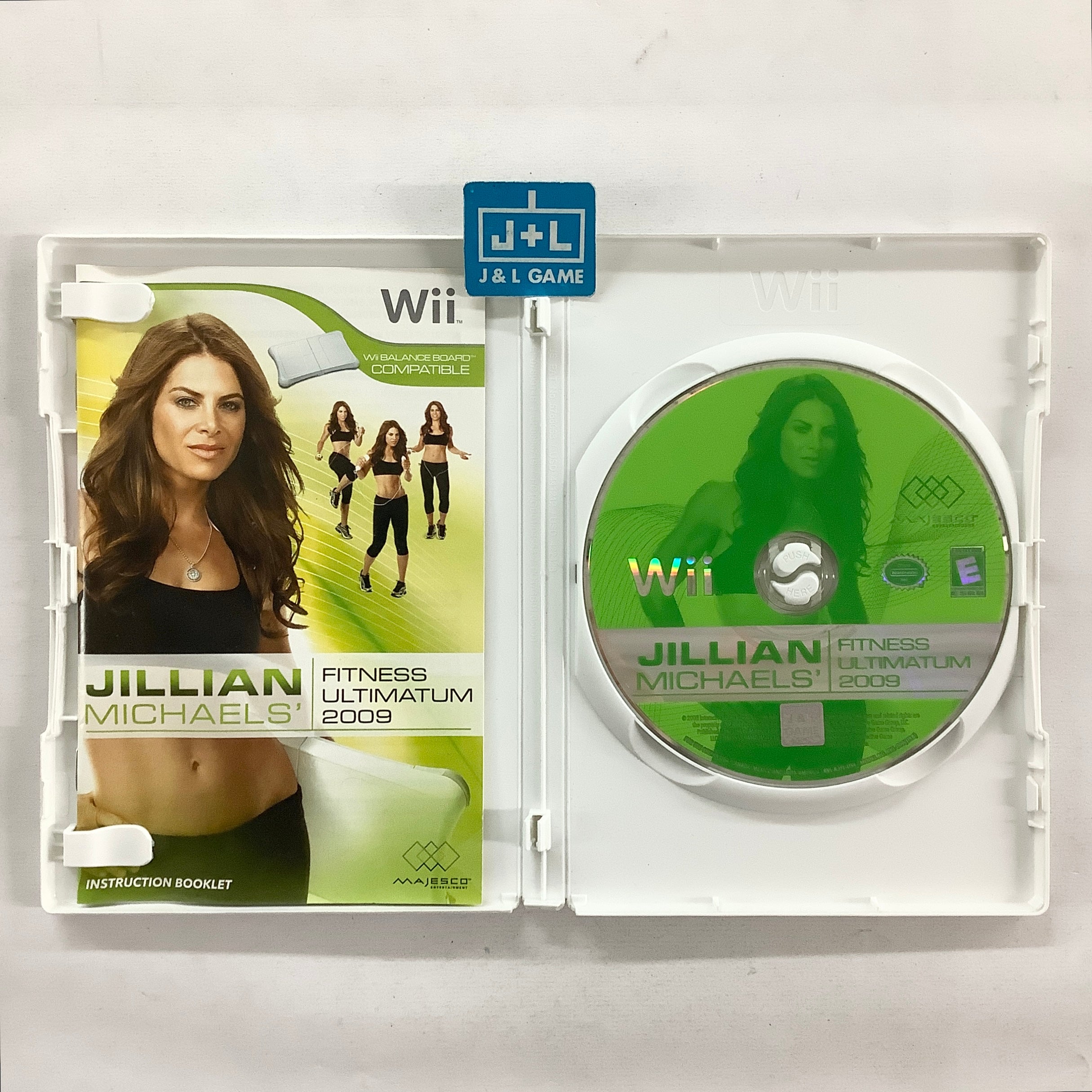 Jillian Michaels' Fitness Ultimatum 2009 - Nintendo Wii [Pre-Owned] Video Games Majesco