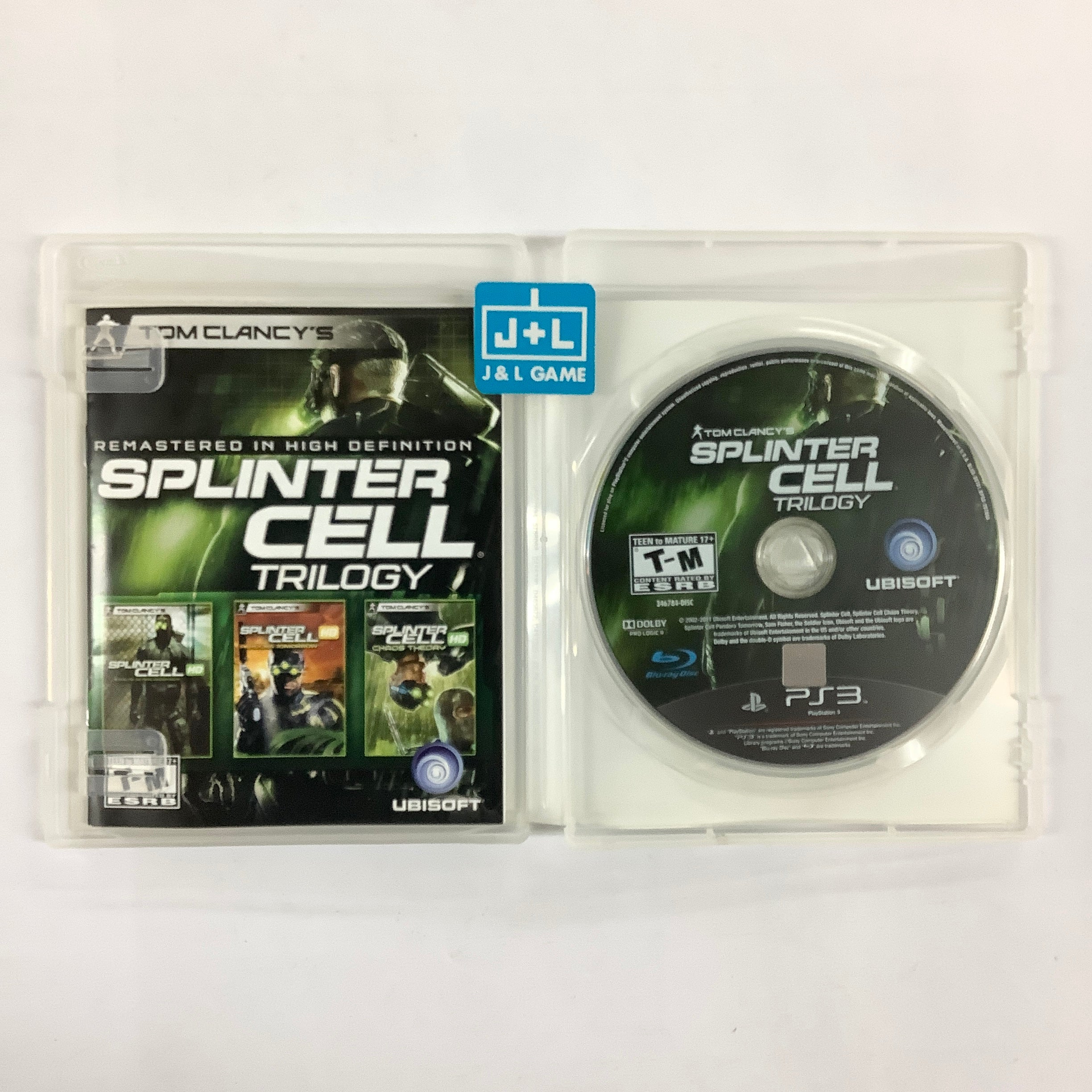 Tom Clancy's Splinter Cell Classic Trilogy HD - (PS3) PlayStation 3 [Pre-Owned] Video Games Ubisoft   