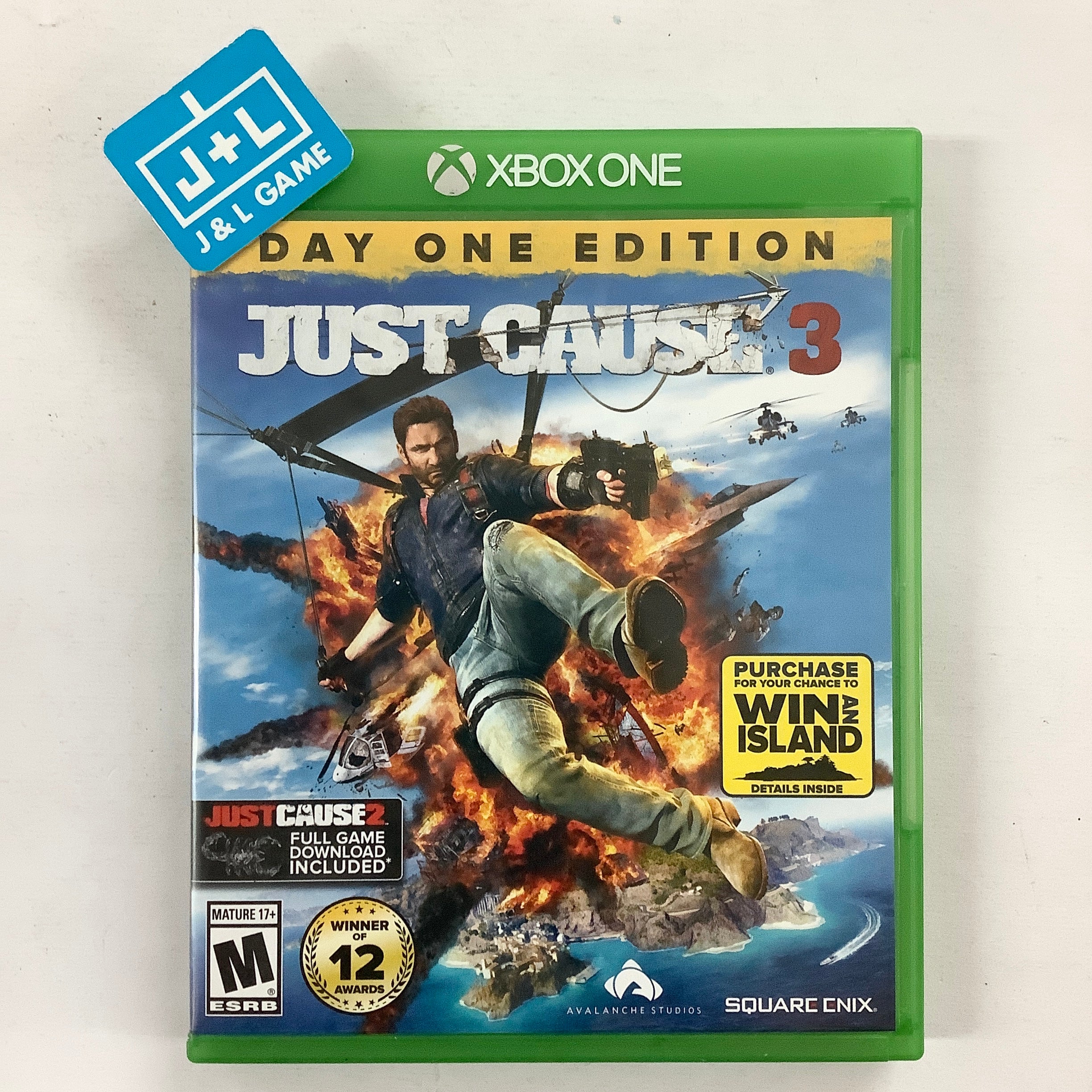 Just Cause 3 (Day One Edition) - (XB1) Xbox One [Pre-Owned] Video Games Square Enix   