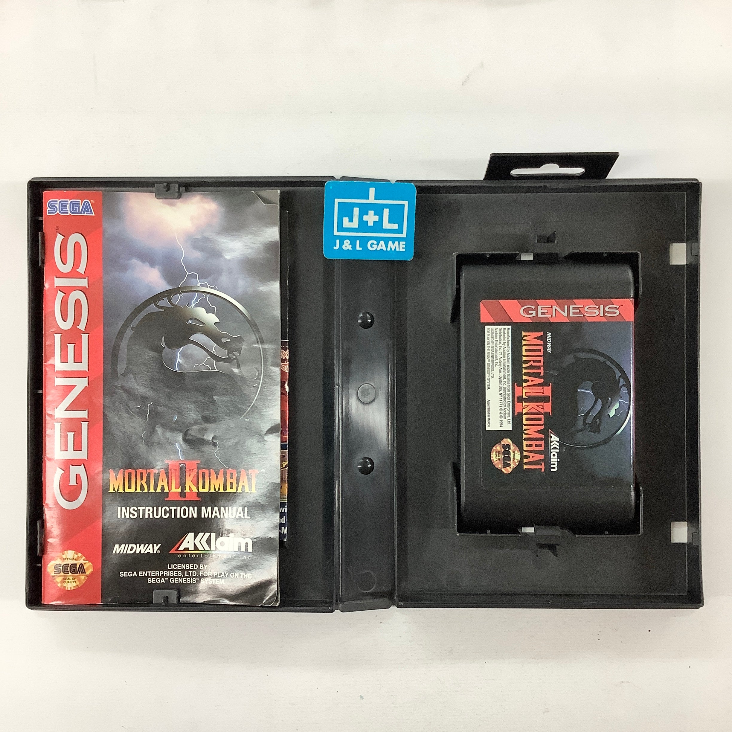 Mortal Kombat II - (SG) SEGA Genesis [Pre-Owned] Video Games Acclaim