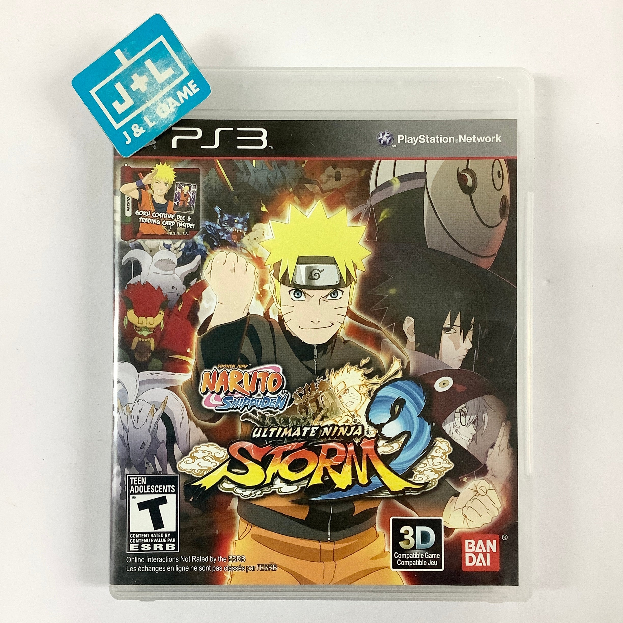 Naruto Shippuden: Ultimate Ninja Storm 3 - (PS3) PlayStation 3 [Pre-Owned] Video Games Namco Bandai Games   