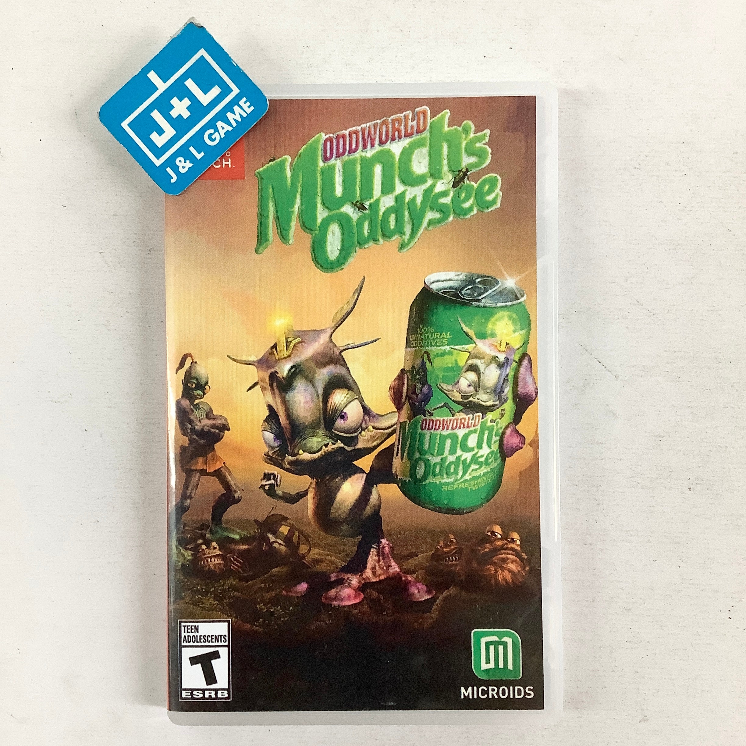 Oddworld: Munch's Oddysee - (NSW) Nintendo Switch [Pre-Owned] Video Games Microids