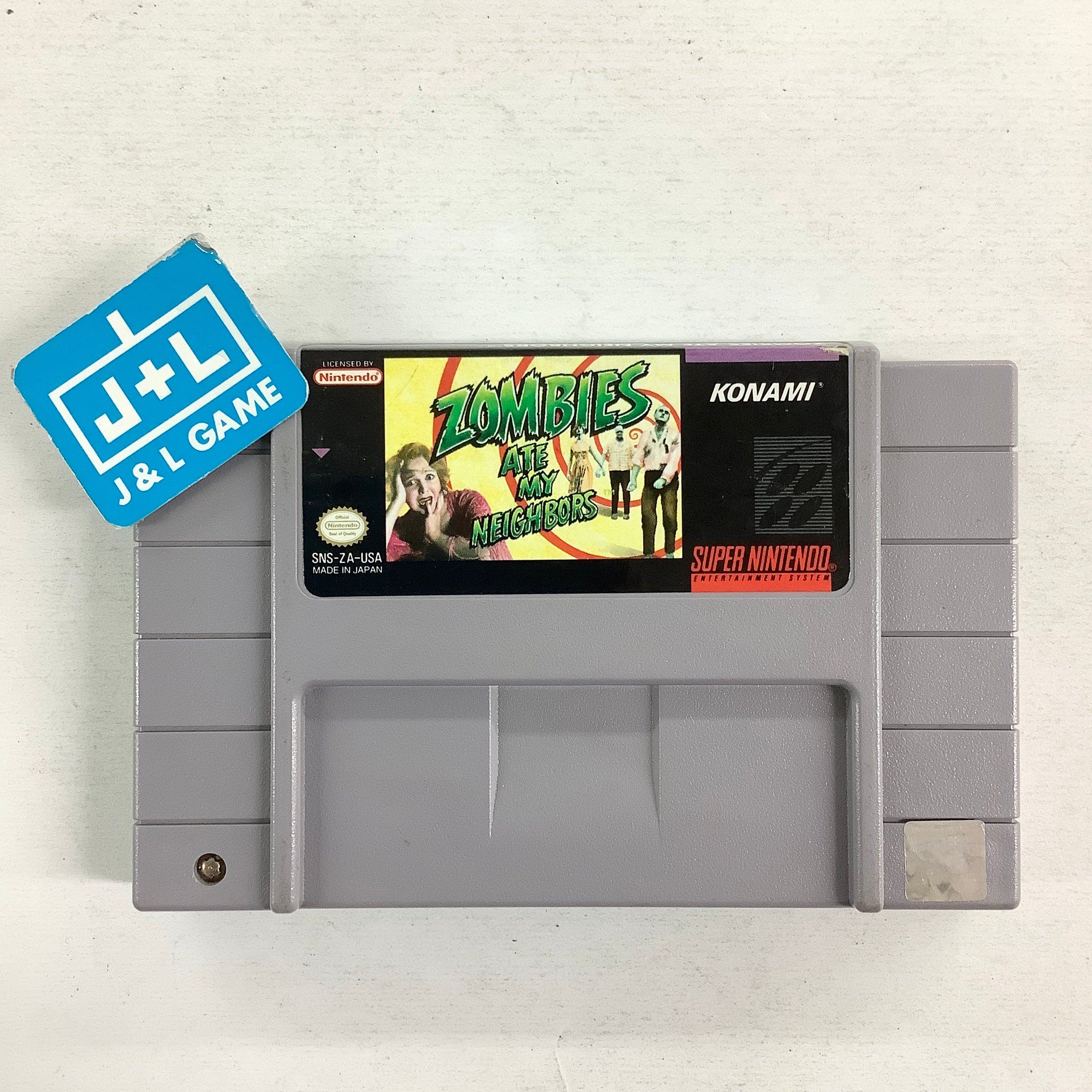 Zombies Ate My Neighbors - (SNES) Super Nintendo [Pre-Owned] Video Games Konami