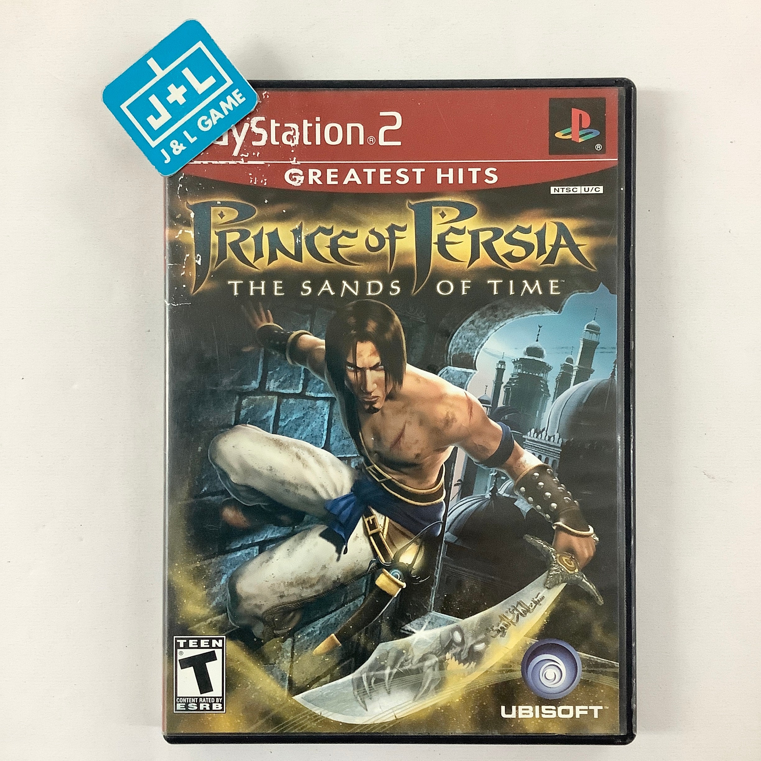 Prince of Persia: The Sands of Time (Greatest Hits) - (PS2) PlayStation 2 [Pre-Owned] Video Games Ubisoft   