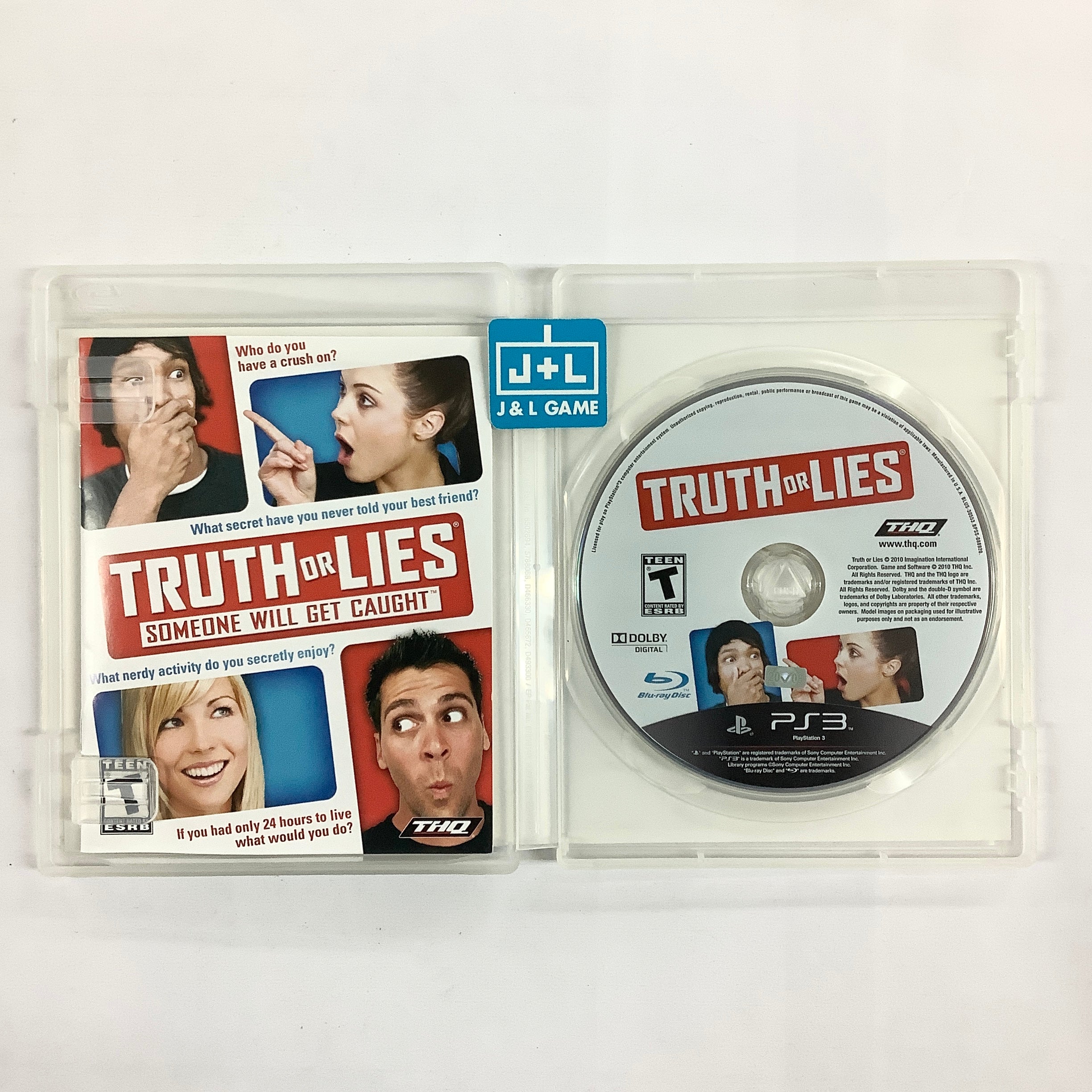 Truth or Lies - (PS3) PlayStation 3 [Pre-Owned] Video Games THQ   