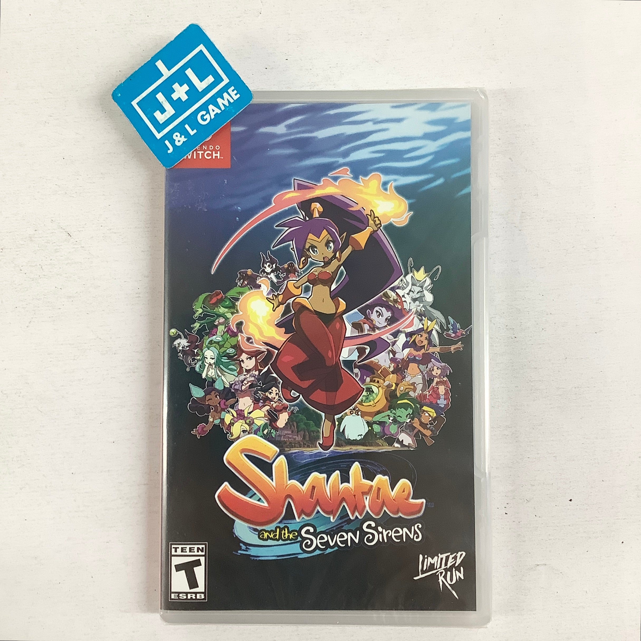 Shantae and the Seven Sirens (Limited Run #072) - (NSW) Nintendo Switch Video Games Limited Run Games