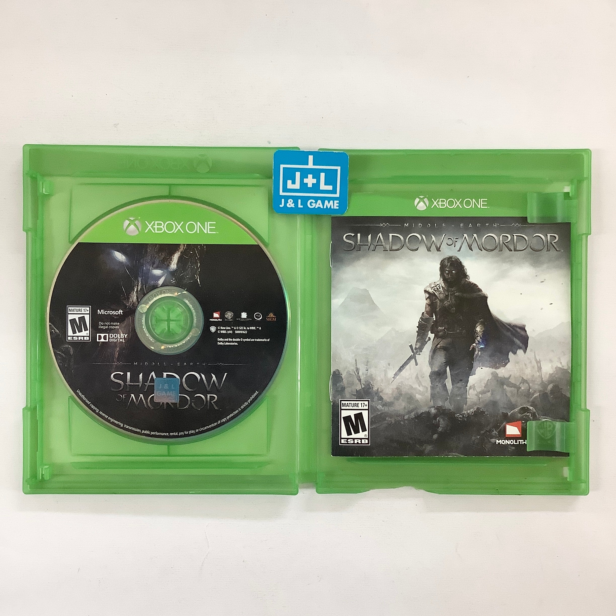 Middle-Earth: Shadow of Mordor - (XB1) Xbox One [Pre-Owned] Video Games WB Games   